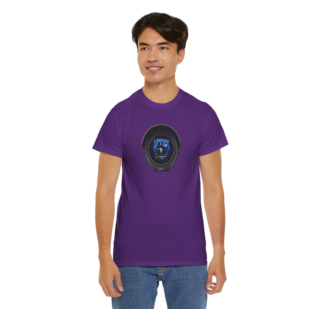 I Survived 2020 — LOCKDOWN S3:E4: Director's Cut "Working From Home" Unisex Heavy Cotton Tee