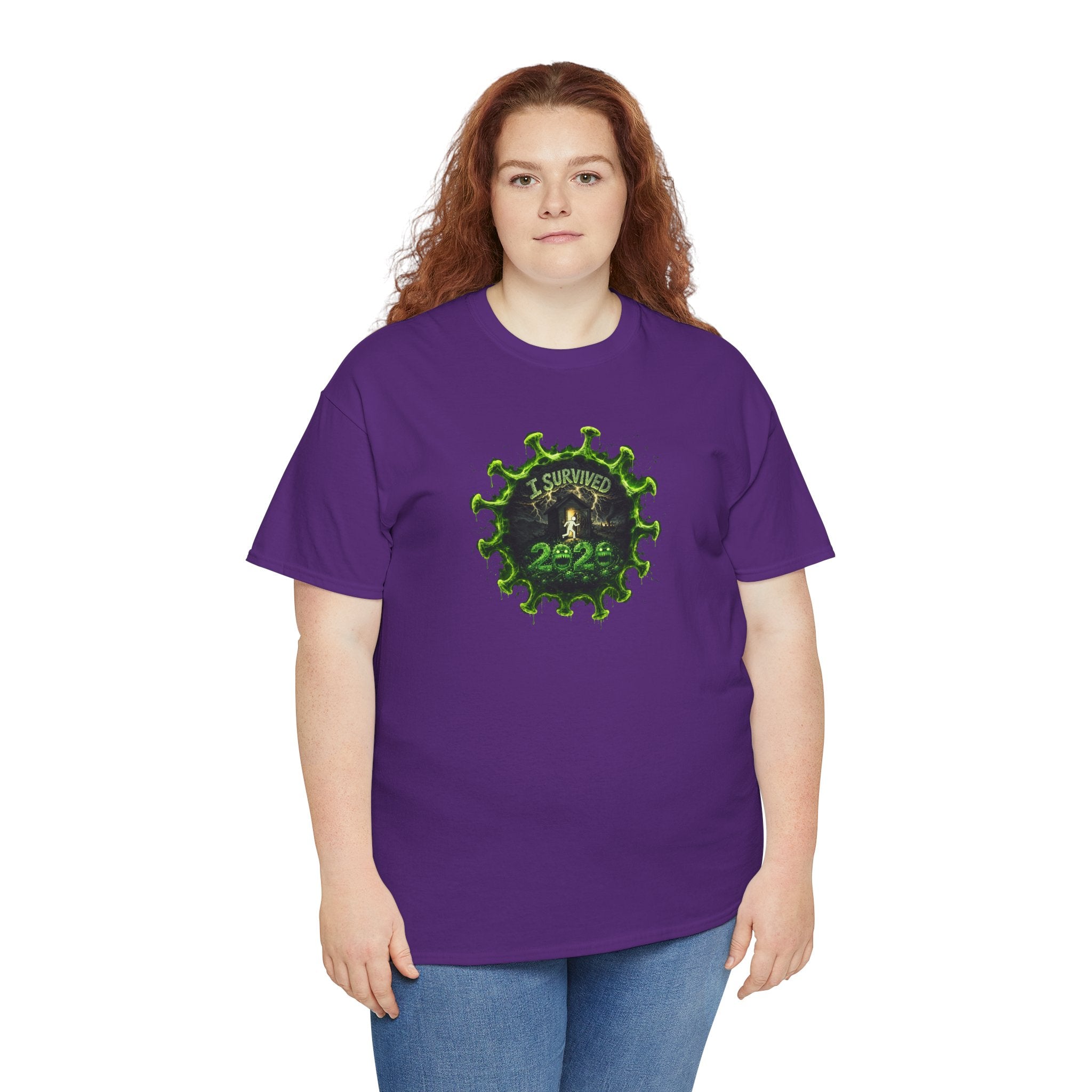 I Survived 2020 — PANDEMIC S1:E1: Director's Cut "COVID-19: The Coronavirus" Unisex Heavy Cotton Tee