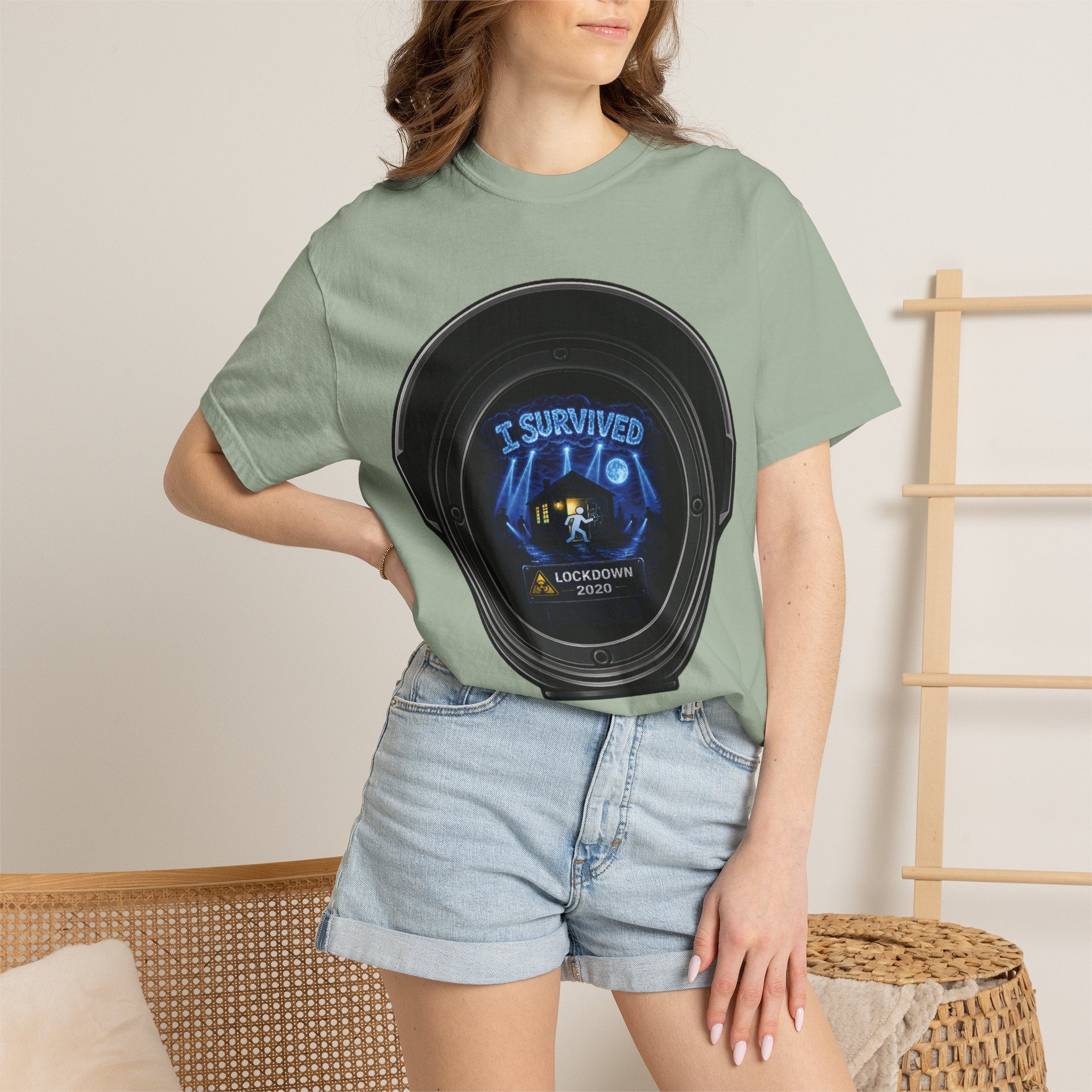 I Survived 2020 — Director's Cut S3:E3 "Remote Schooling" | Lockdown Edition Documentary Unisex Garment-Dyed T-shirt
