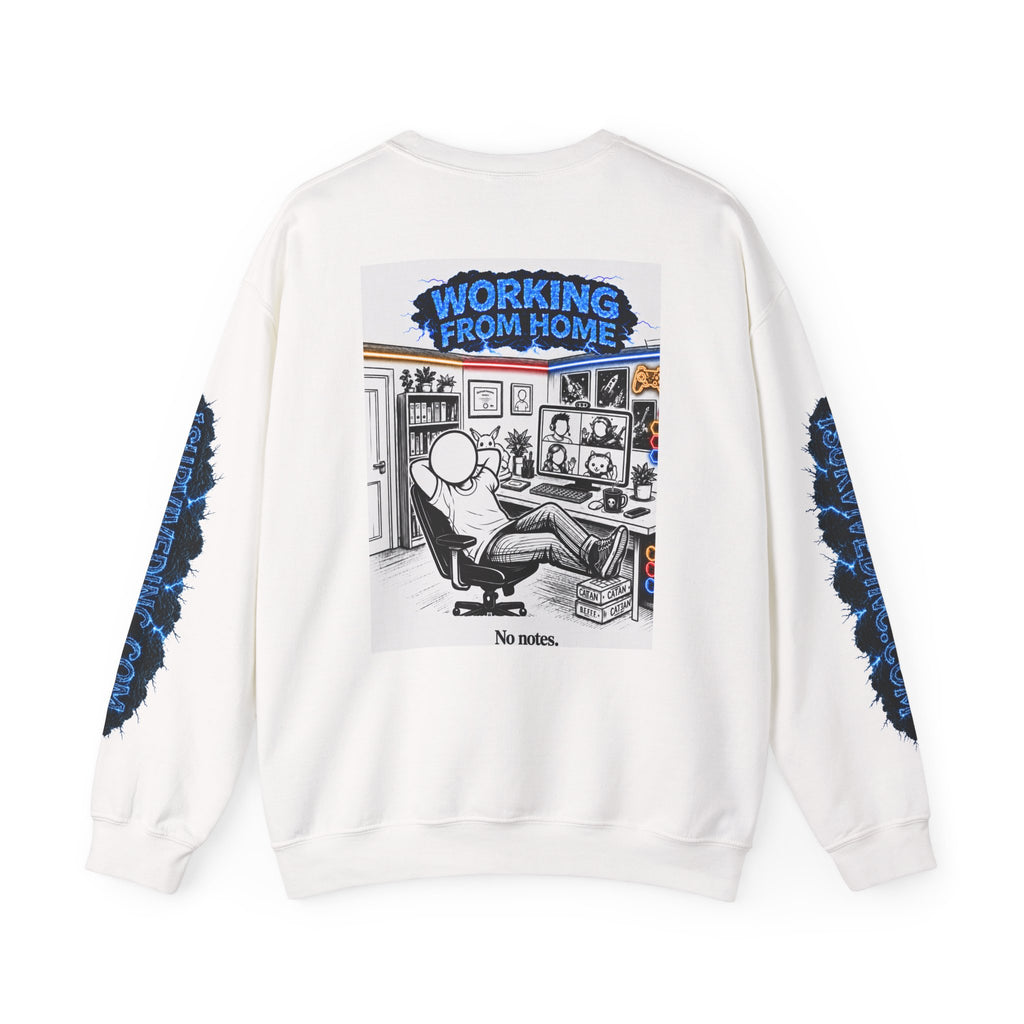 I Survived 2020 — S3:E4 "Working From Home" | Mid-Season Finale Pt. 1 | Lockdown Edition Documentary Unisex Heavy Blend™ Crewneck Sweatshirt