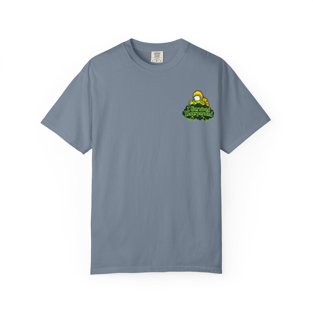 I Survived 2020 — "Please Stand By" Test Pattern Toxic Signal Tee Summer Premiere Unisex Garment-Dyed T-shirt