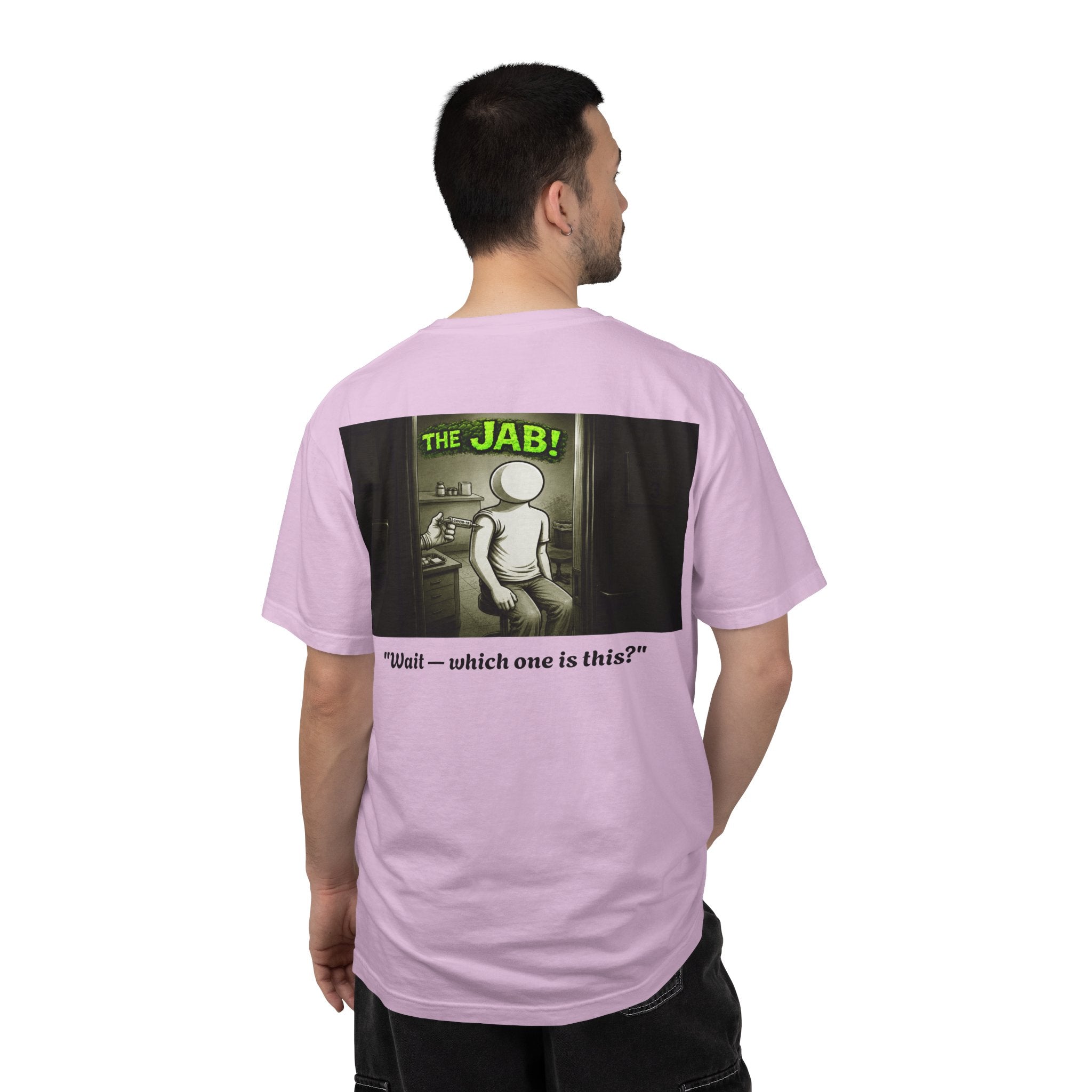 I Survived 2020 — PANDEMIC S1:E3: Director's Cut "The Jab!" Unisex Garment-Dyed T-shirt