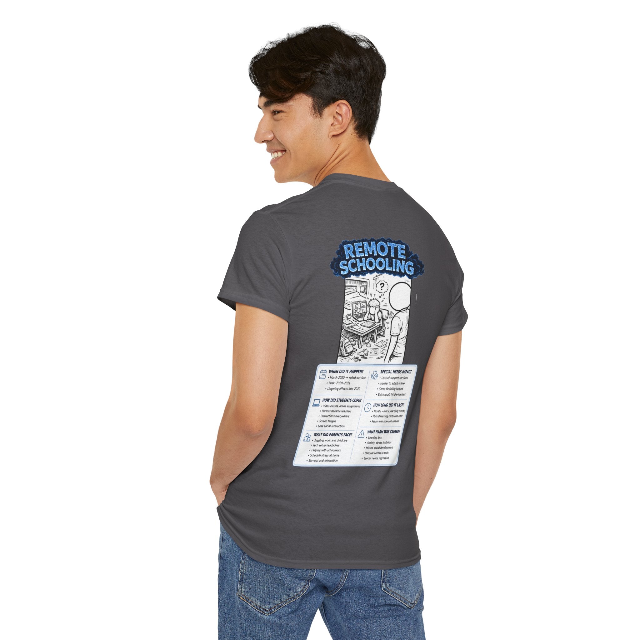 I Survived 2020 — LOCKDOWN S3:E3: Director's Cut "Remote Schooling" Documentary Tee