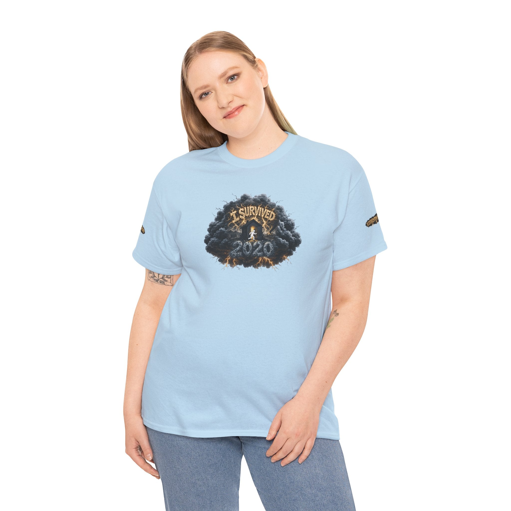 I Survived 2020 — Original PILOT Design: Director's Cut Special Edition Unisex Heavy Cotton Tee