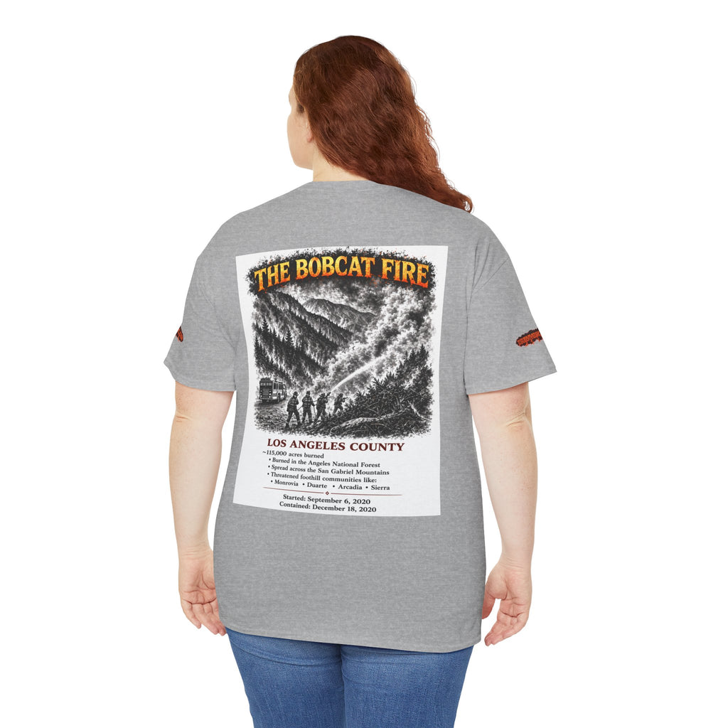I Survived 2020 — S2:E2 "The Bobcat Fire" | Wildfire Edition Memorial Unisex Heavy Cotton Tee (SPECIAL EDITION)