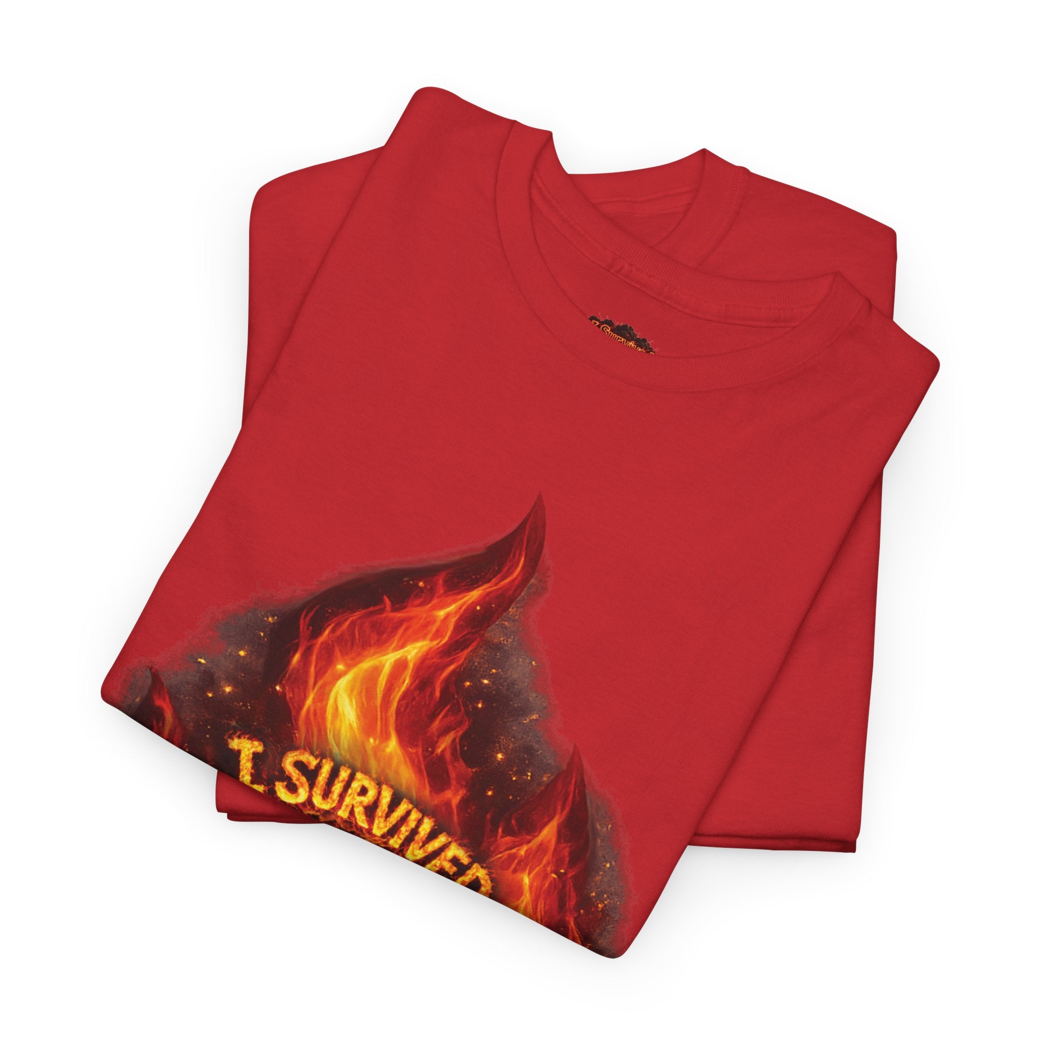 I Survived 2020 — Director's Cut S2:E3 "The California Wildfires" | Wildfire Edition Memorial Unisex Heavy Cotton Tee