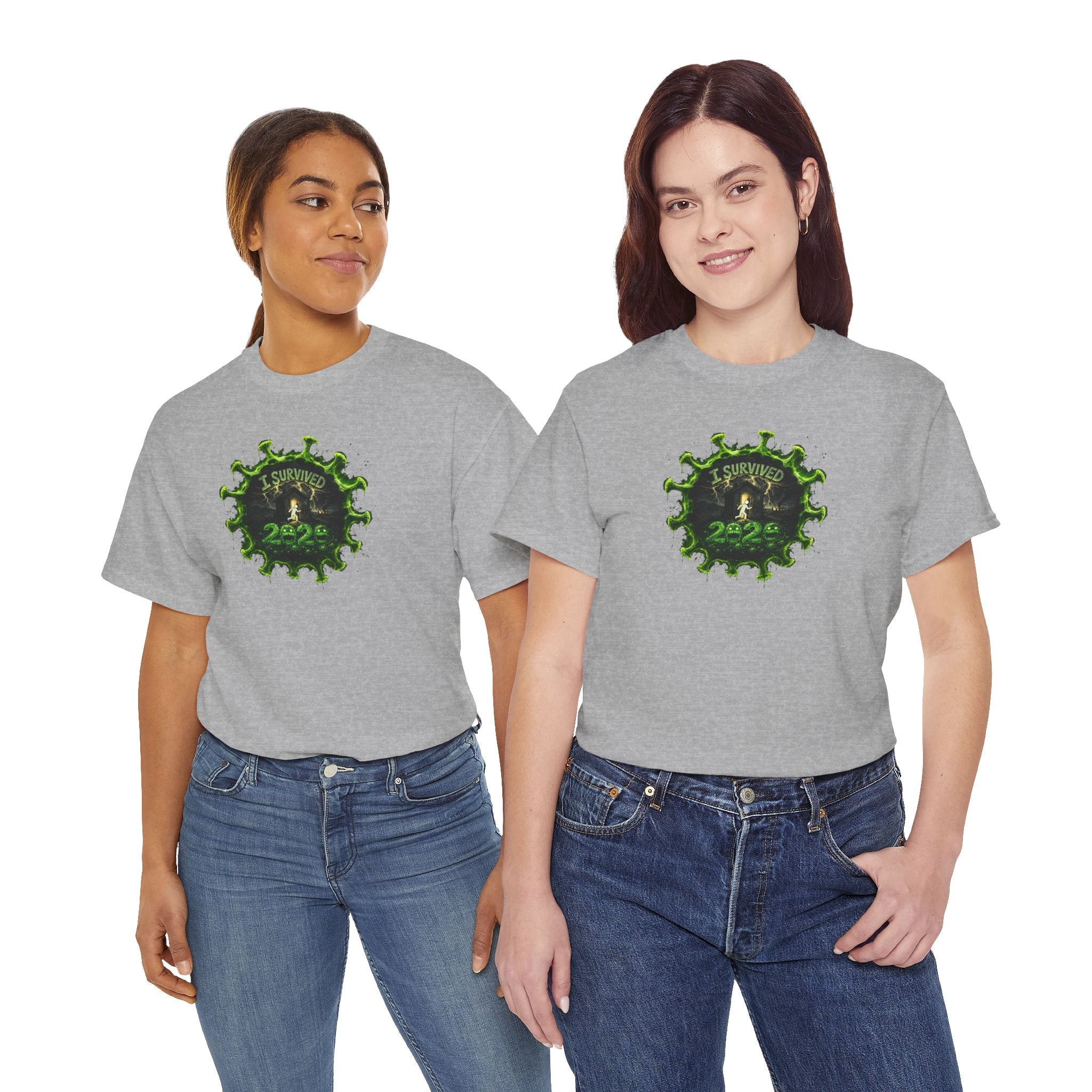 I Survived 2020 — PANDEMIC S1:E4: Director's Cut "Mask Madness" Unisex Heavy Cotton Tee