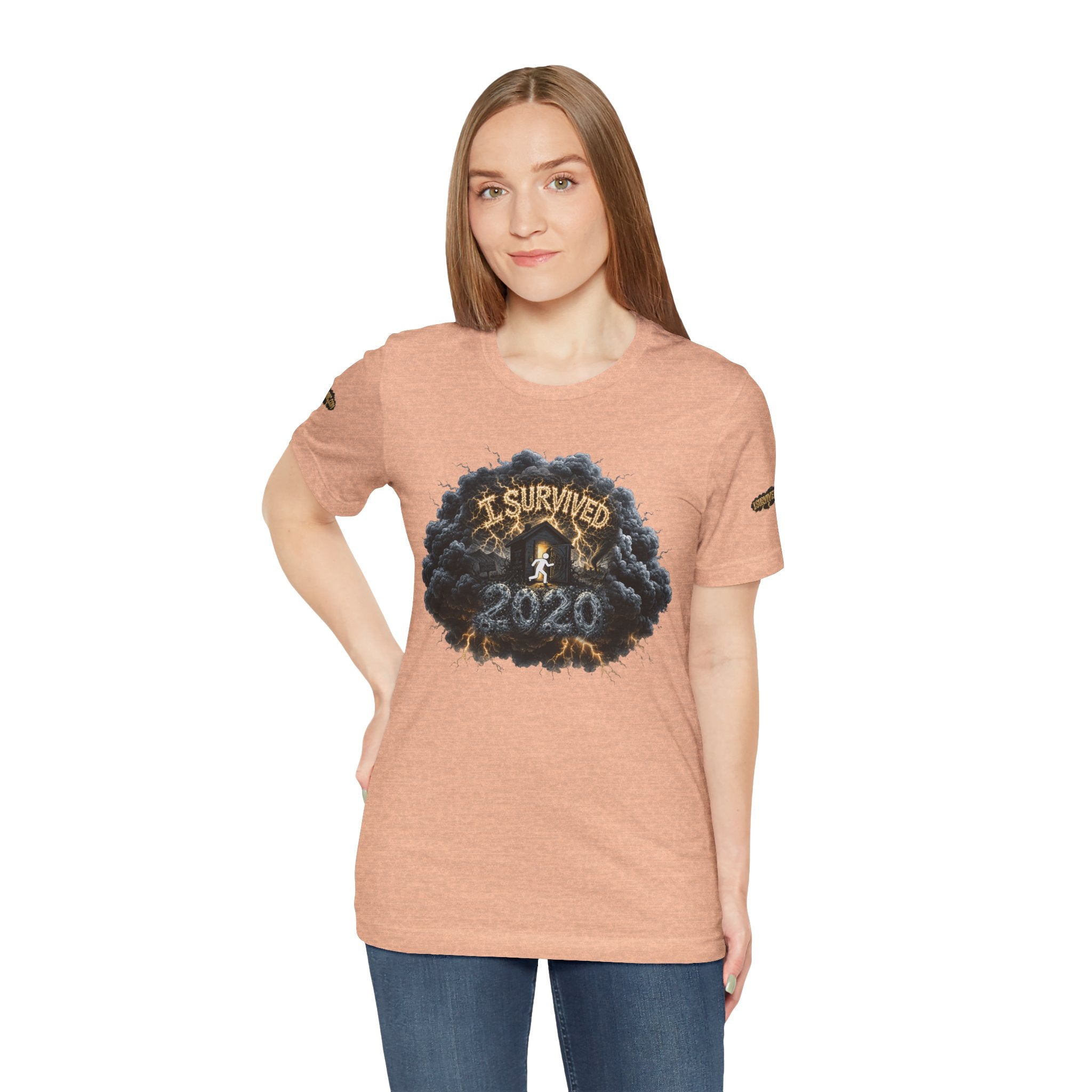 I Survived 2020 — Director's Cut Original Design Teaser Tee | Season 1 Premiere Drop Unisex Jersey Short Sleeve Tee