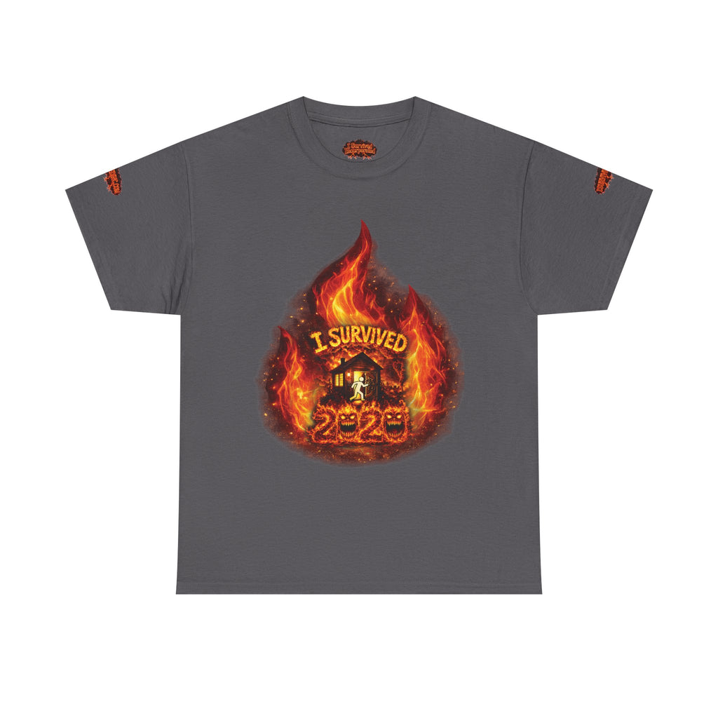 I Survived 2020 — Director's Cut S2:E4 "Western U.S. Wildfire Season" | Mid-Season Finale Pt. 1 | Wildfire Edition Memorial Unisex Heavy Cotton Tee (SPECIAL EDITION)