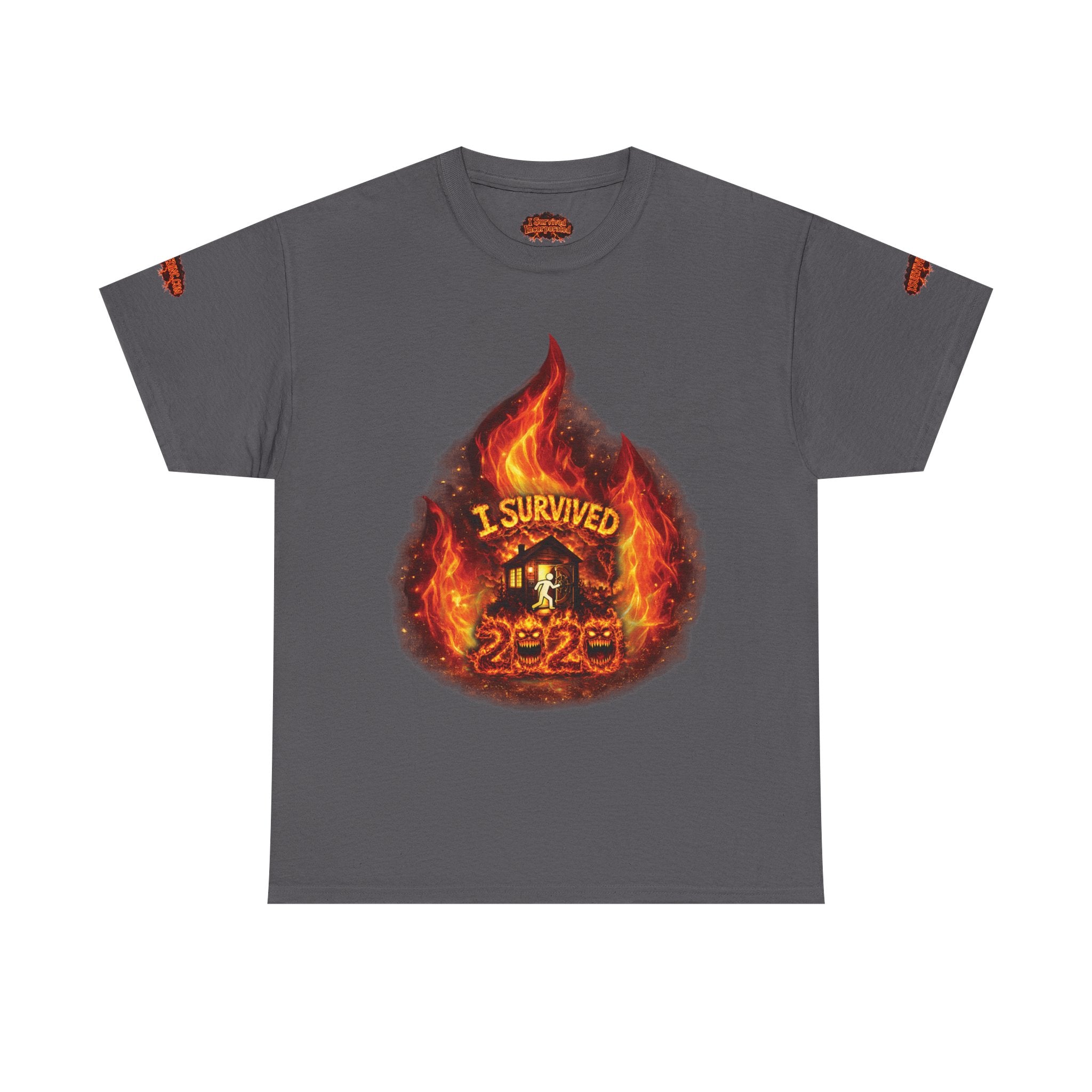 I Survived 2020 — Director's Cut S2:E4 "Western U.S. Wildfire Season" | Mid-Season Finale Pt. 1 | Wildfire Edition Memorial Unisex Heavy Cotton Tee (SPECIAL EDITION)