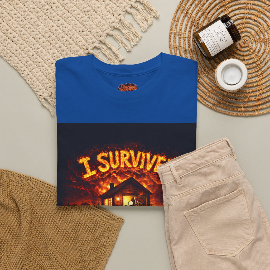 I Survived 2020 — WILDFIRES S2:E2: Special Edition "The Bobcat Fire" Memorial Unisex Heavy Cotton Tee