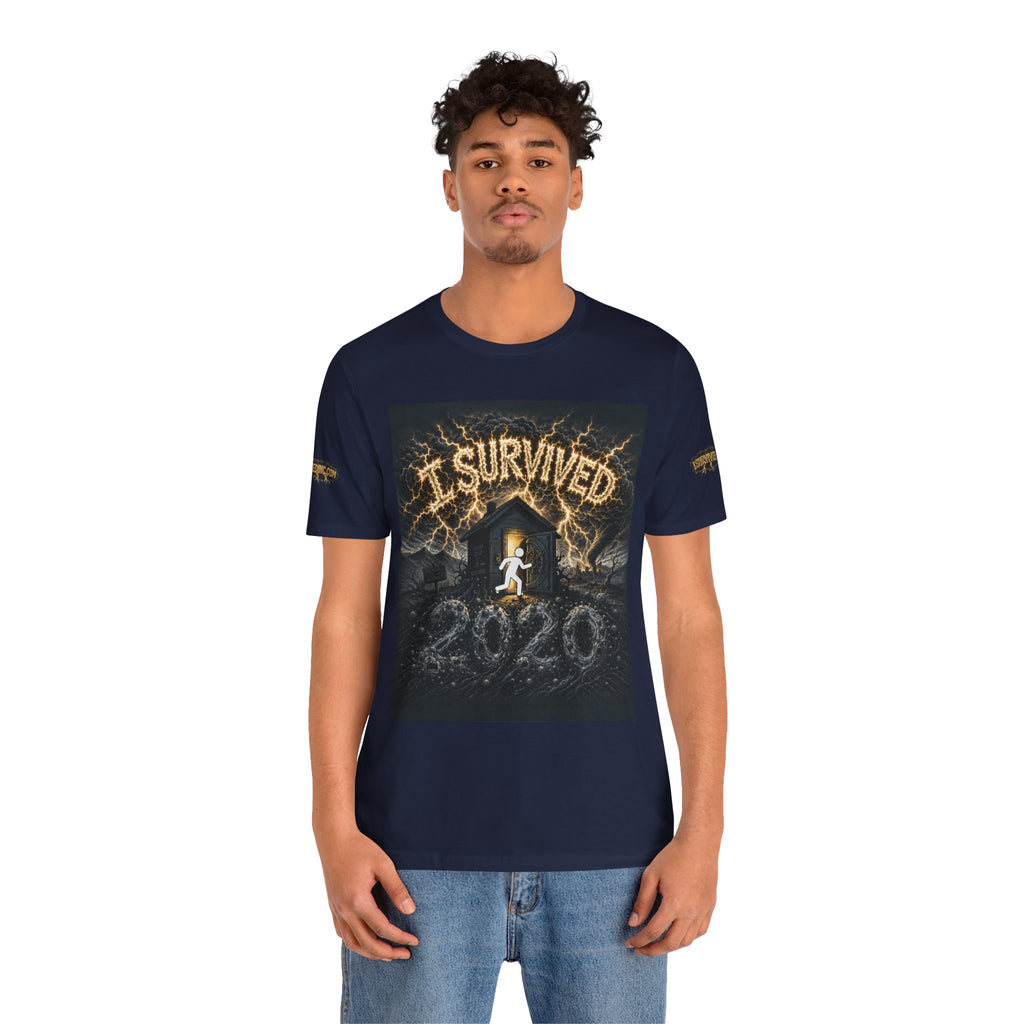 I Survived 2020 — Original Design Teaser Tee | Season 1 Premiere Drop Unisex Jersey Short Sleeve Tee
