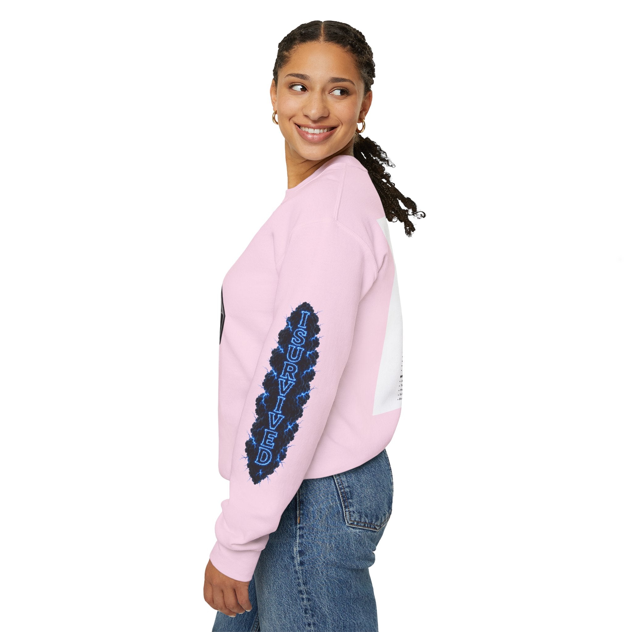 I Survived 2020 — Director's Cut S3:E3 "Remote Schooling" | Lockdown Edition Documentary Unisex Heavy Blend™ Crewneck Sweatshirt