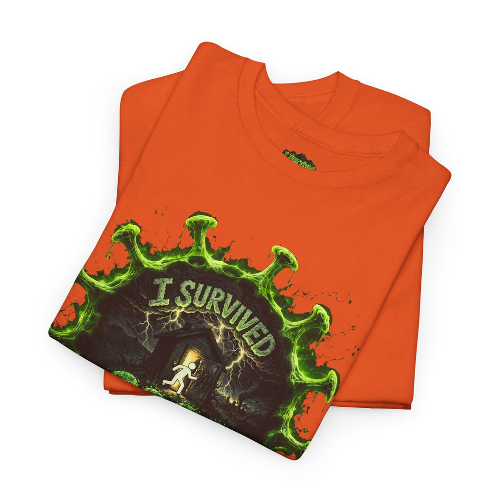 I Survived 2020 — Director's Cut S1:E2 "The Coming of COVID" | Pandemic Edition Unisex Heavy Cotton Tee