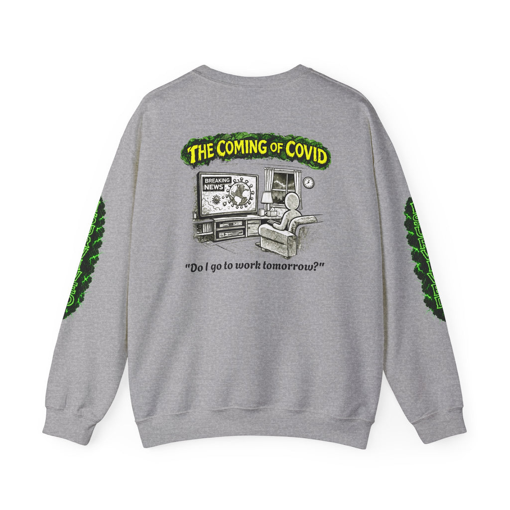 I Survived 2020 — PANDEMIC S1:E2: Director's Cut "The Coming of COVID" Unisex Heavy Blend™ Crewneck Sweatshirt