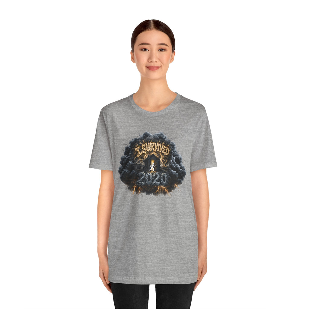 I Survived 2020 — Director's Cut Original Design Teaser Tee | Season 1 Premiere Drop Unisex Jersey Short Sleeve Tee