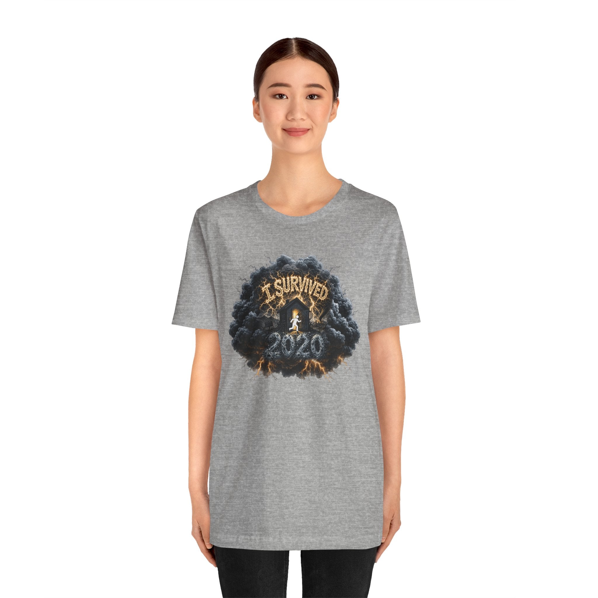 I Survived 2020 — Director's Cut Original Design Teaser Tee | Season 1 Premiere Drop Unisex Jersey Short Sleeve Tee
