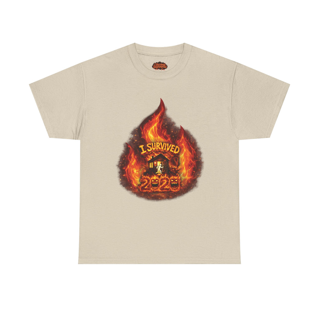 I Survived 2020 — Director's Cut S2:E1 "Berry Creek" | Wildfire Edition Memorial Unisex Heavy Cotton Tee