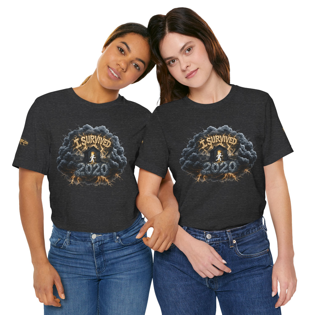 I Survived 2020 — Director's Cut Original Design Teaser Tee | Season 1 Premiere Drop Unisex Jersey Short Sleeve Tee