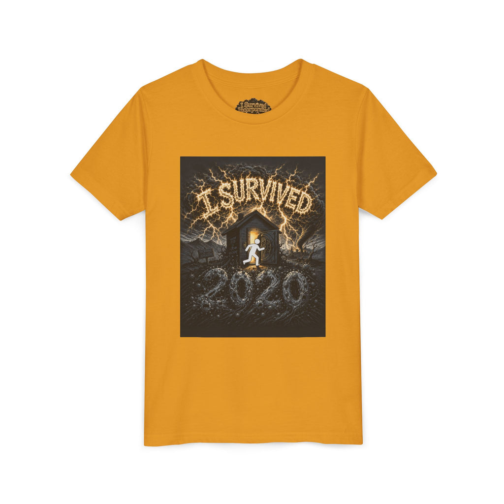 I Survived 2020 — Original Design Teaser Tee | Season 1 Premiere Drop Youth Short Sleeve Tee