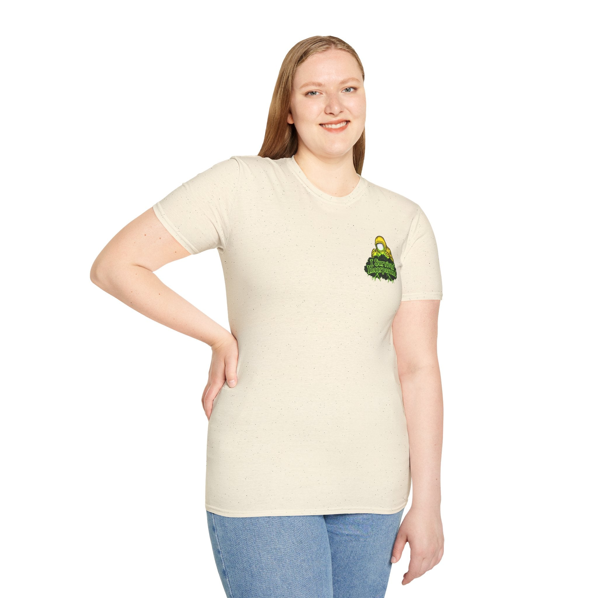 I Survived 2020 — "Please Stand By" Test Pattern Toxic Signal Tee Summer Premiere Unisex Softstyle T-Shirt