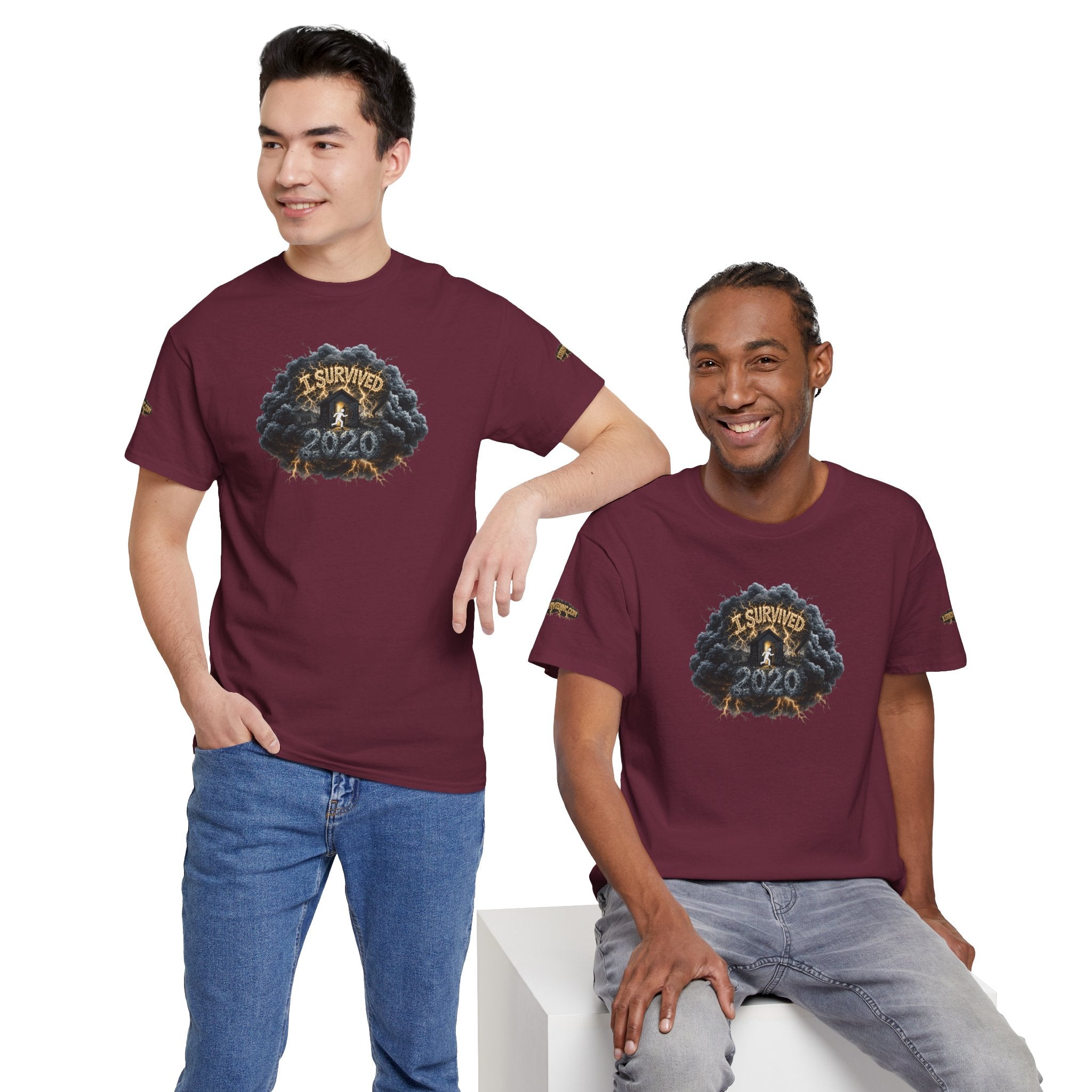 I Survived 2020 — Original PILOT Design: Director's Cut Special Edition Unisex Heavy Cotton Tee