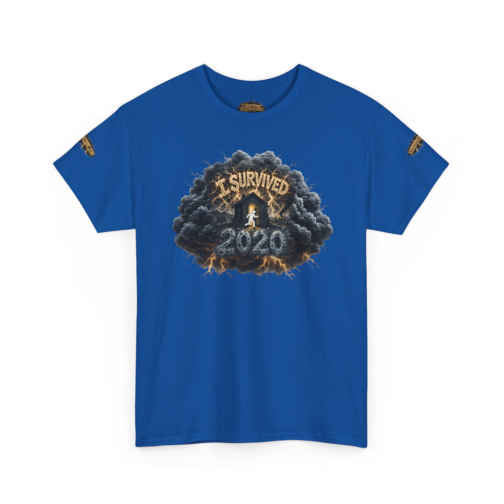 I Survived 2020 — Director's Cut Original Design Teaser Tee | Season 1 Premiere Drop Unisex Heavy Cotton Tee (SPECIAL EDITION)
