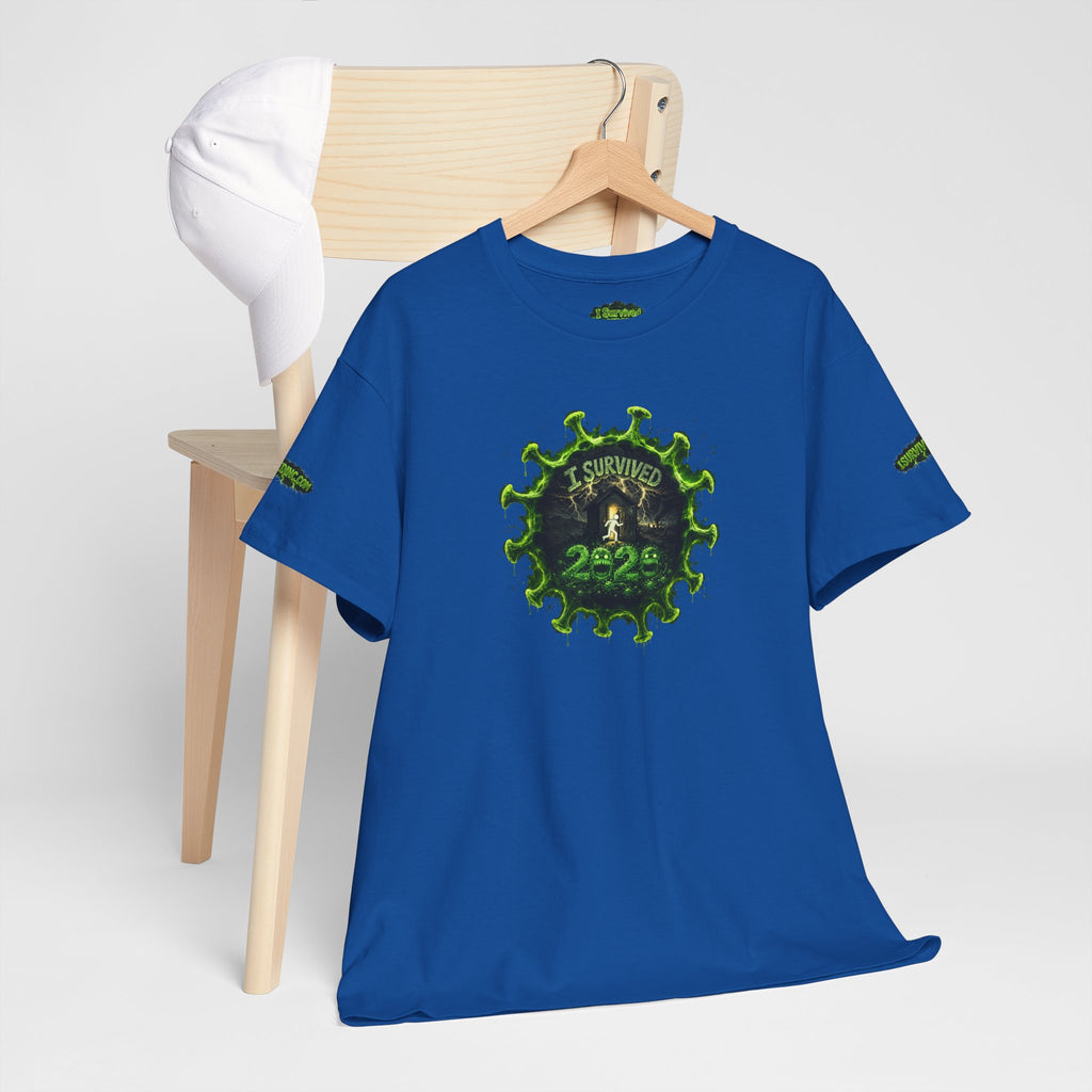I Survived 2020 — PANDEMIC S1:E1: Director's Cut Special Edition "COVID-19: The Coronavirus" Unisex Heavy Cotton Tee