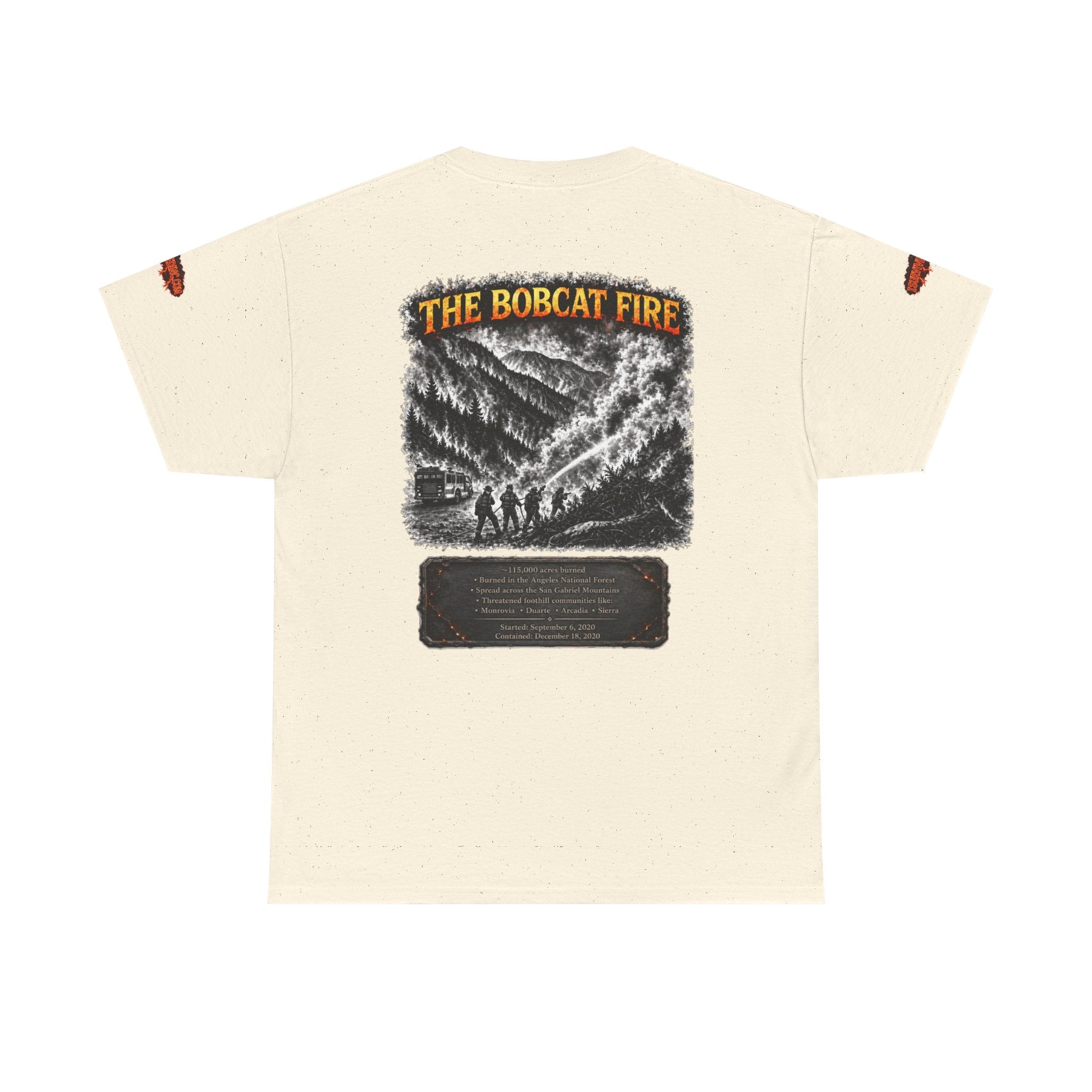 I Survived 2020 — Director's Cut S2:E2 "The Bobcat Fire" | Wildfire Edition Memorial Unisex Heavy Cotton Tee (SPECIAL EDITION)