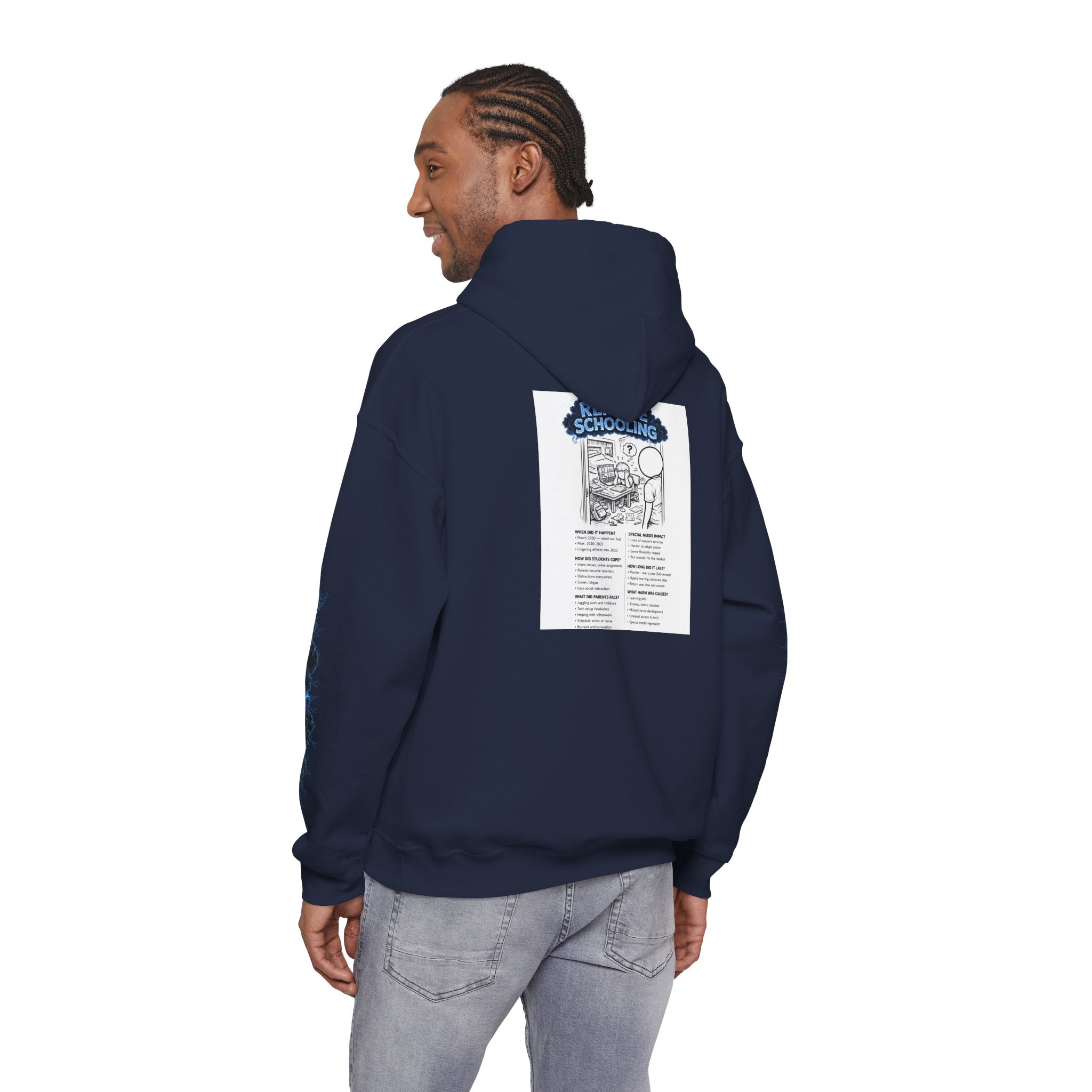 I Survived 2020 — S3:E3 "Remote Schooling" | Lockdown Edition Documentary Hoodie Sweatshirt