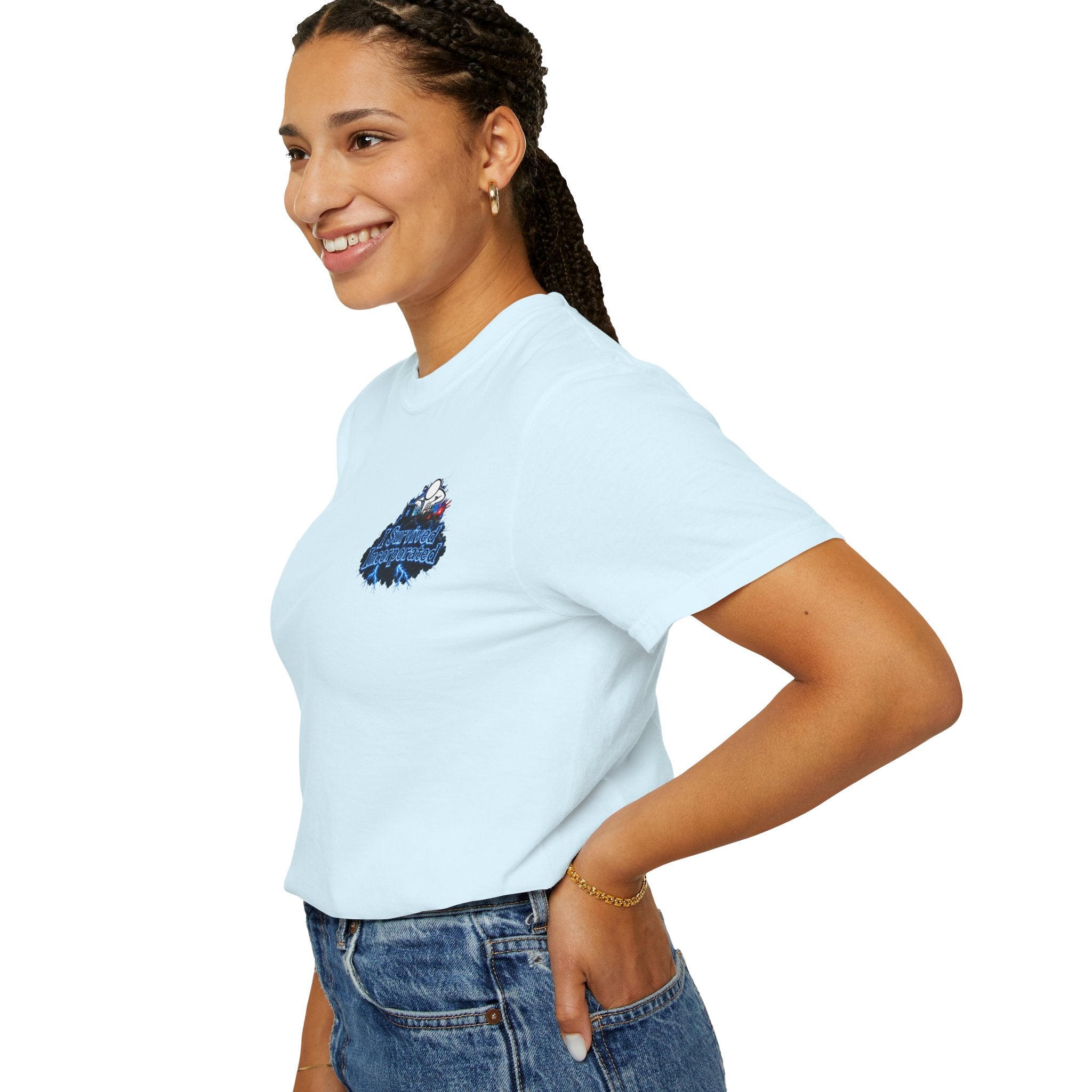 I Survived 2020 — "Please Stand By" Test Pattern Tee Lockdown Special Edition Summer Exclusive Unisex Garment-Dyed T-shirt