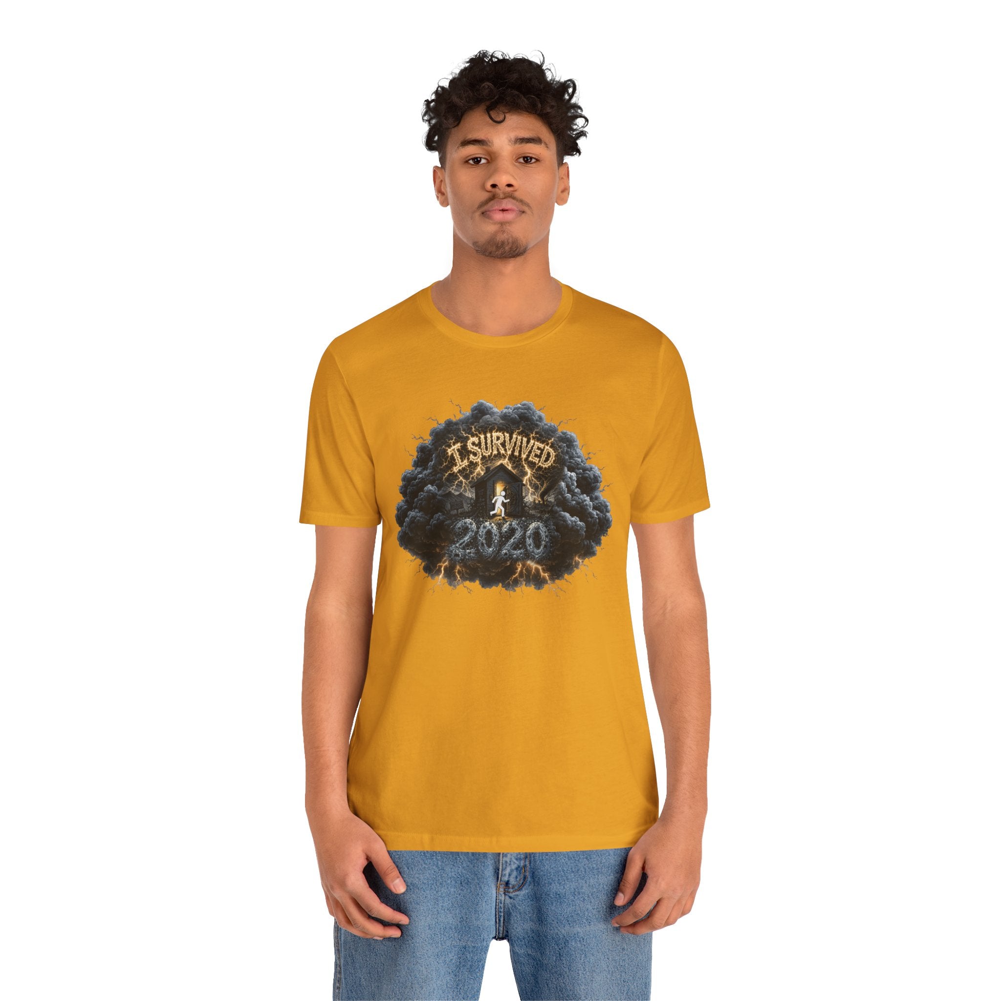 I Survived 2020 — Director's Cut Original Design Teaser Tee | Season 1 Premiere Drop Unisex Jersey Short Sleeve Tee