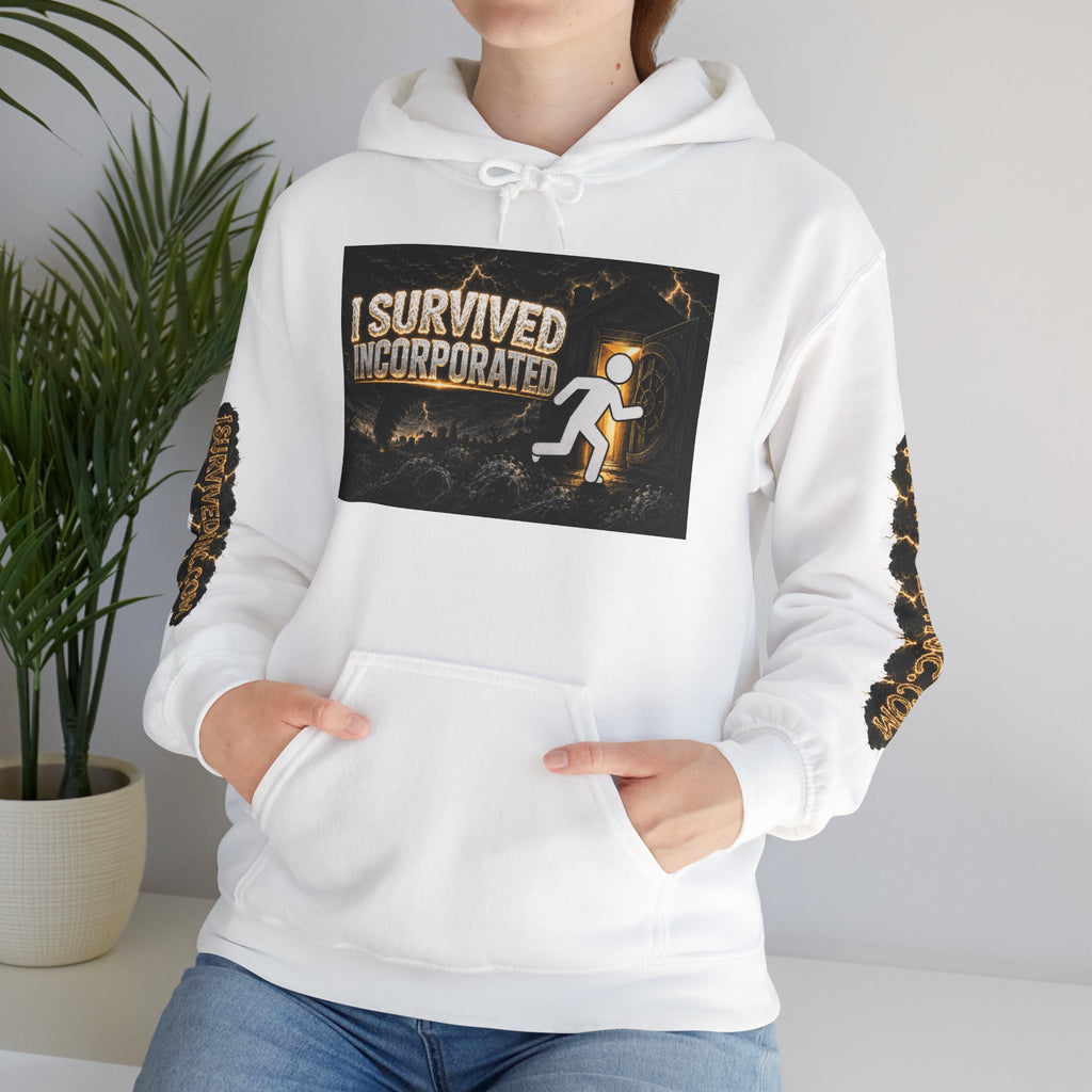 I Survived Incorporated Hoodie Sweatshirt – Original Design Teaser