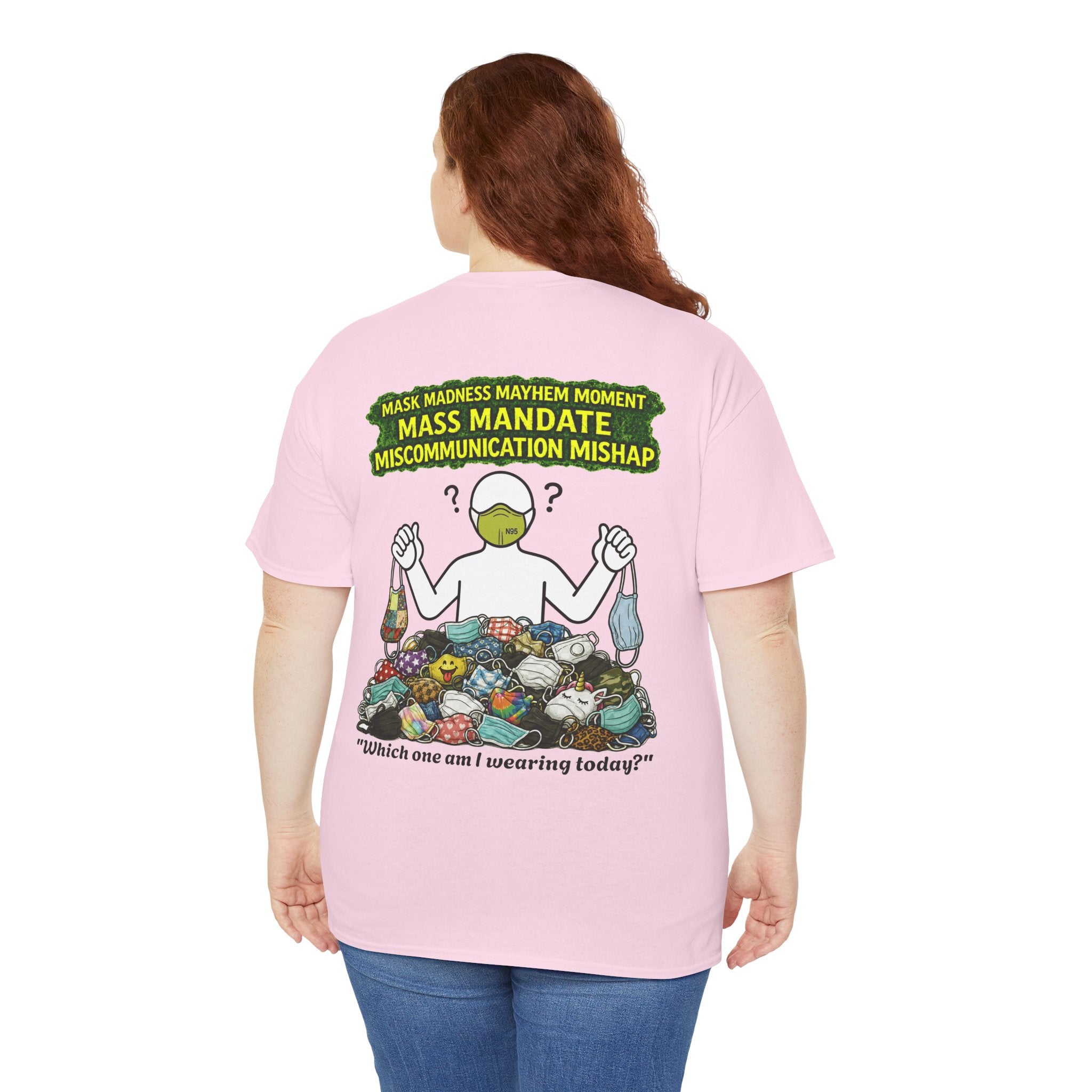 Sobreviví al 2020 — T1:E4 "Caos en Mascarillas: Un Momento de Locura" | Camiseta Unisex de Algodón Grueso Edición Pandemia (EDICIÓN ESPECIAL)