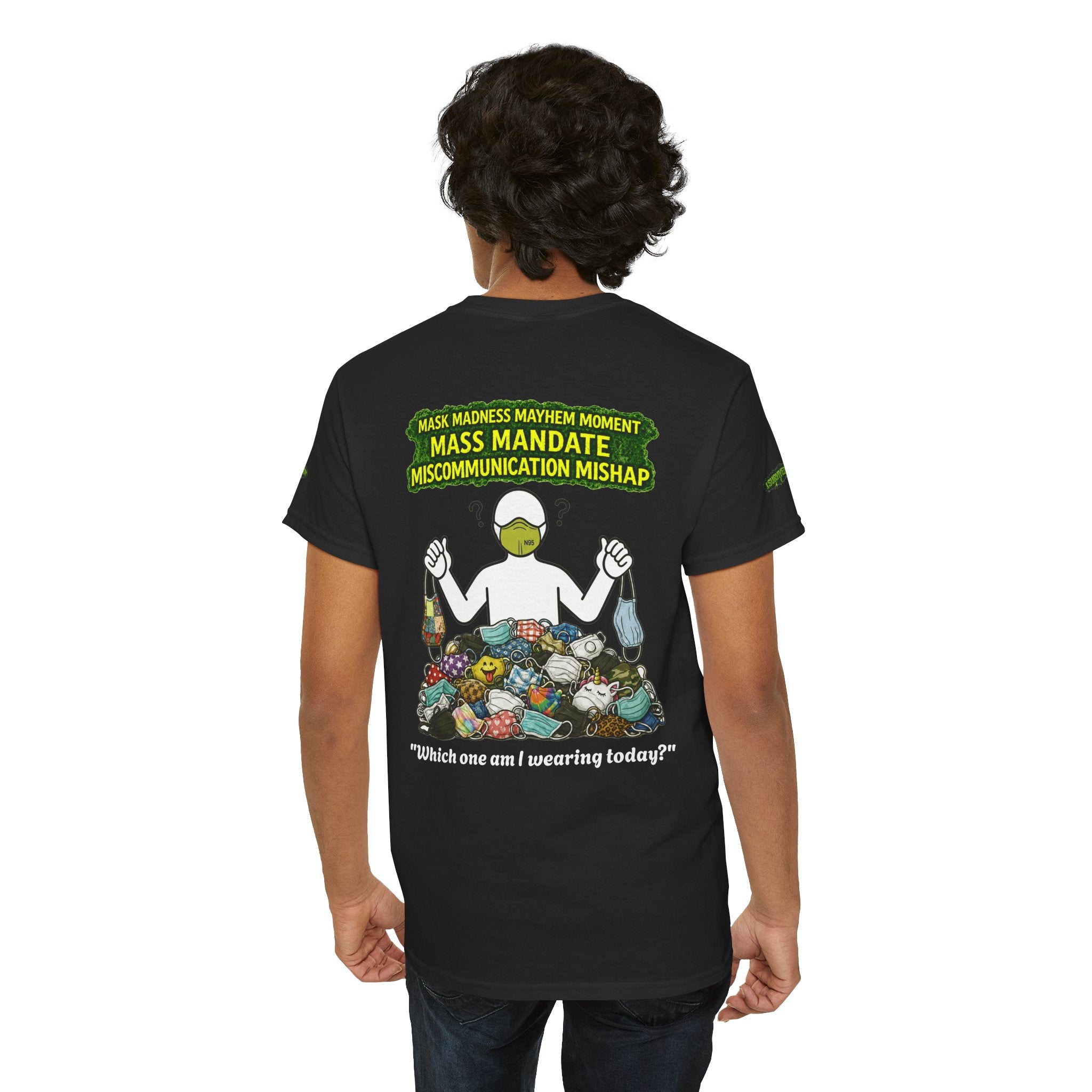 I Survived 2020 — PANDEMIC S1:E4: Director's Cut Special Edition "Mask Madness" Unisex Heavy Cotton Tee