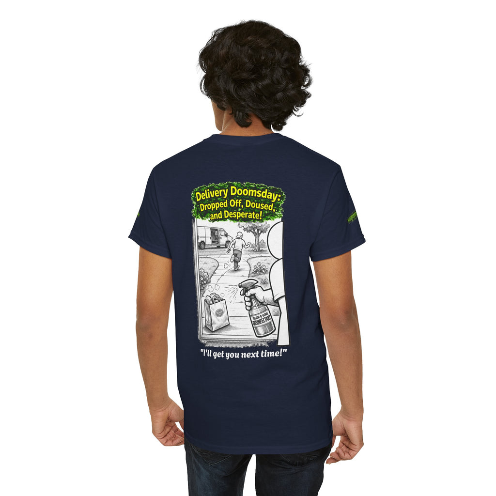 I Survived 2020 — PANDEMIC S1:E5: Director's Cut Special Edition "Delivery Doomsday" Unisex Heavy Cotton Tee