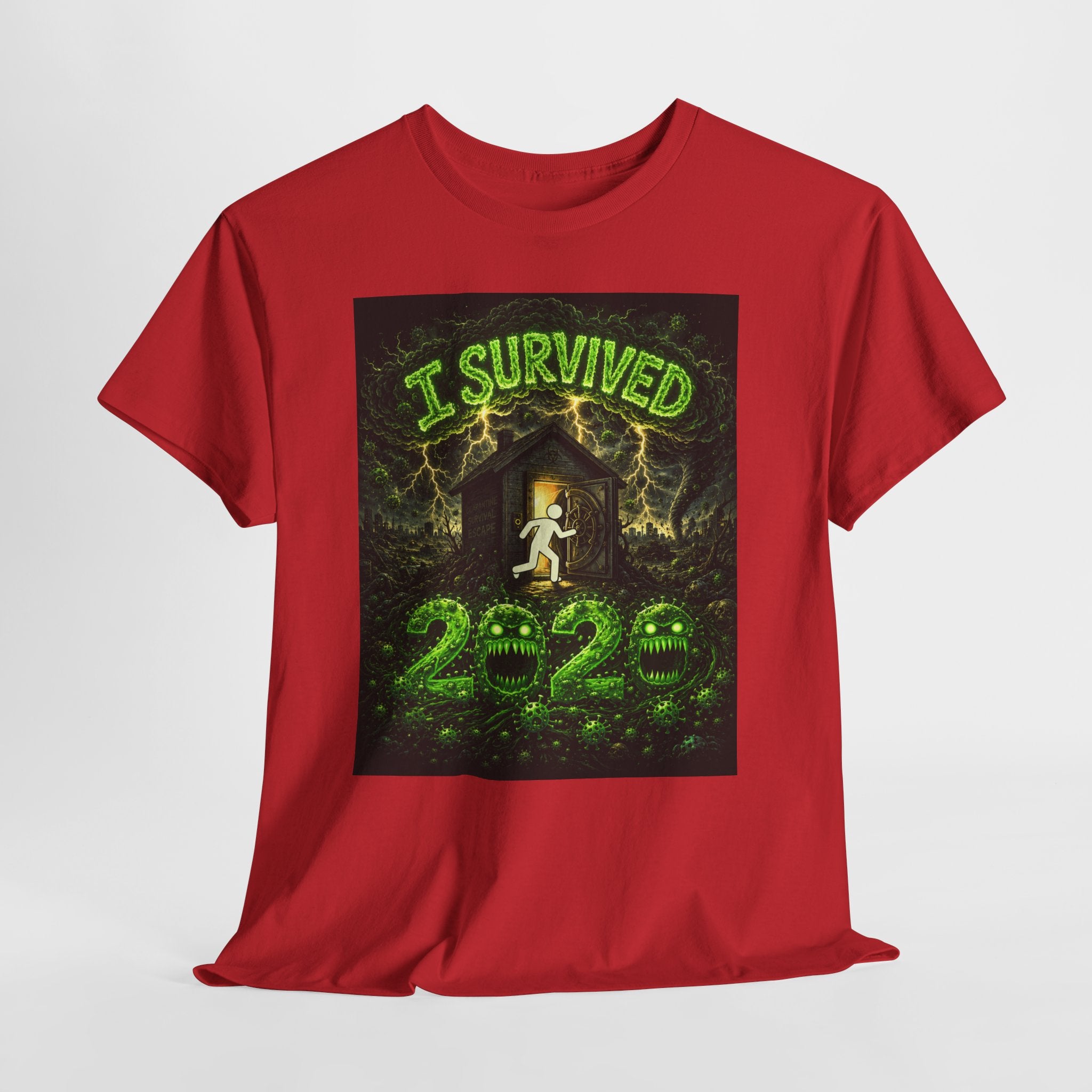 I Survived 2020 — S1:E5 "Delivery Doomsday" | Pandemic Edition Unisex Heavy Cotton Tee