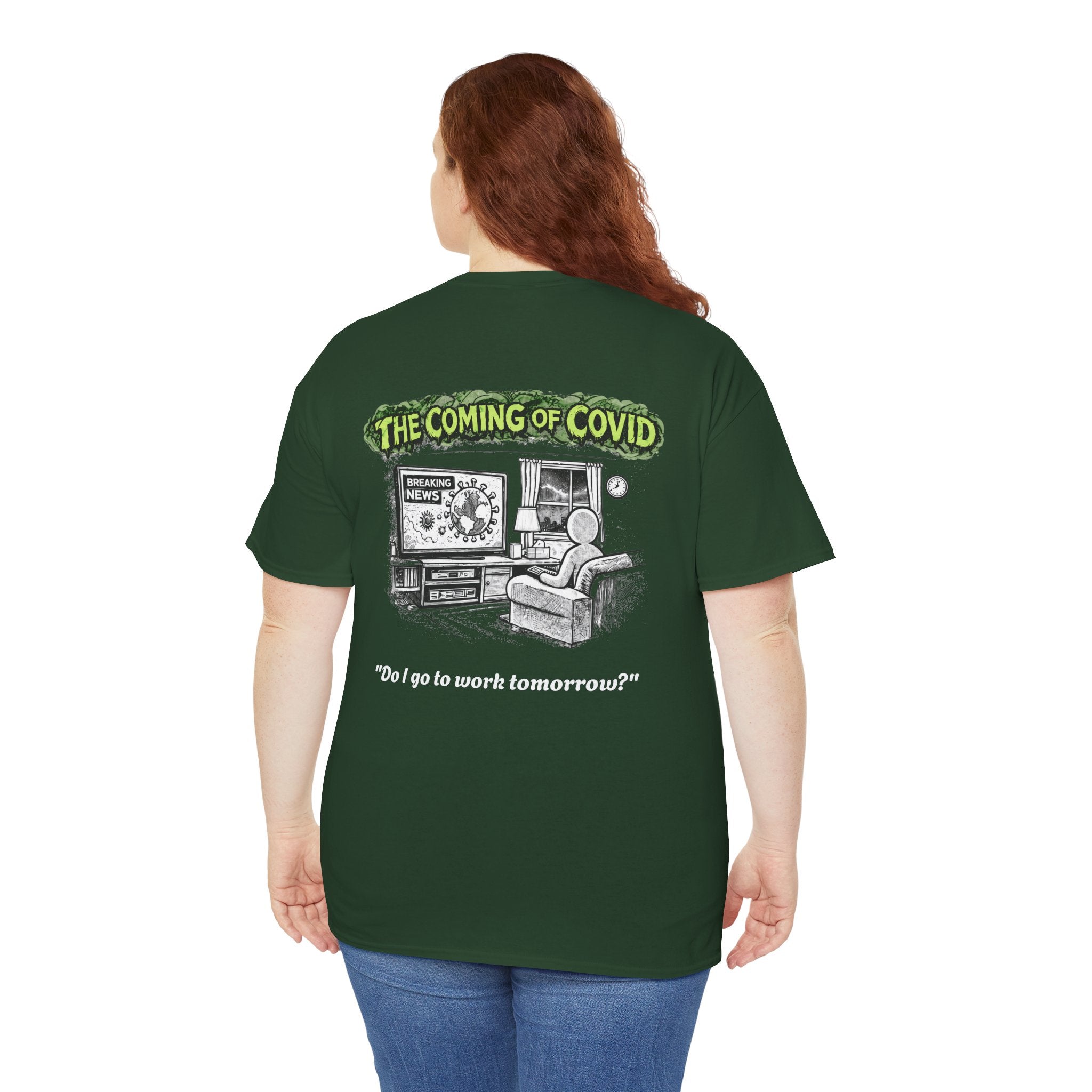 I Survived 2020 — Director's Cut S1:E2 "The Coming of COVID" | Pandemic Edition Unisex Heavy Cotton Tee