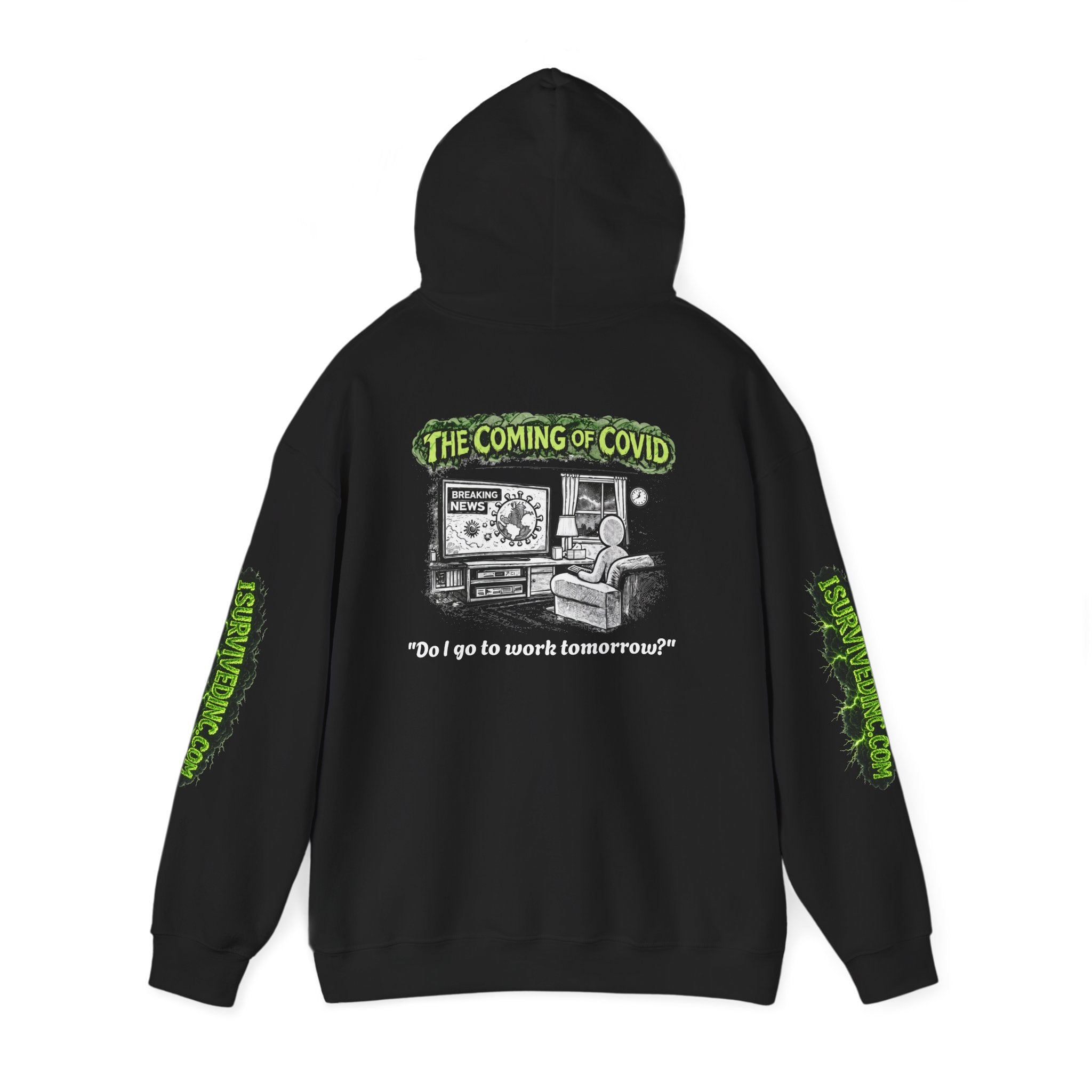 I Survived 2020 — S1:E2 "The Coming of COVID" | Pandemic Edition Hoodie Sweatshirt