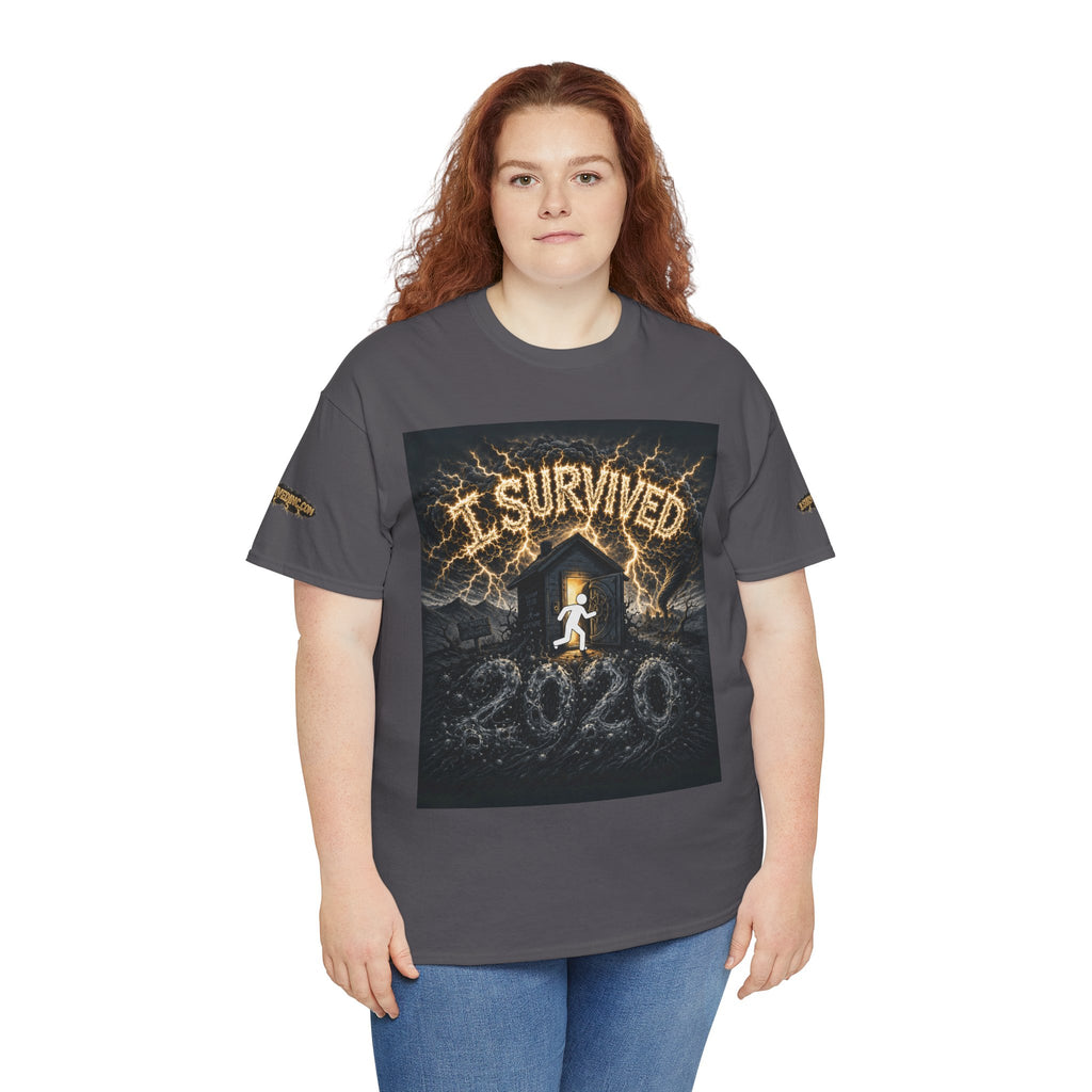 I Survived 2020 — Original PILOT Design: Special Edition Unisex Heavy Cotton Tee