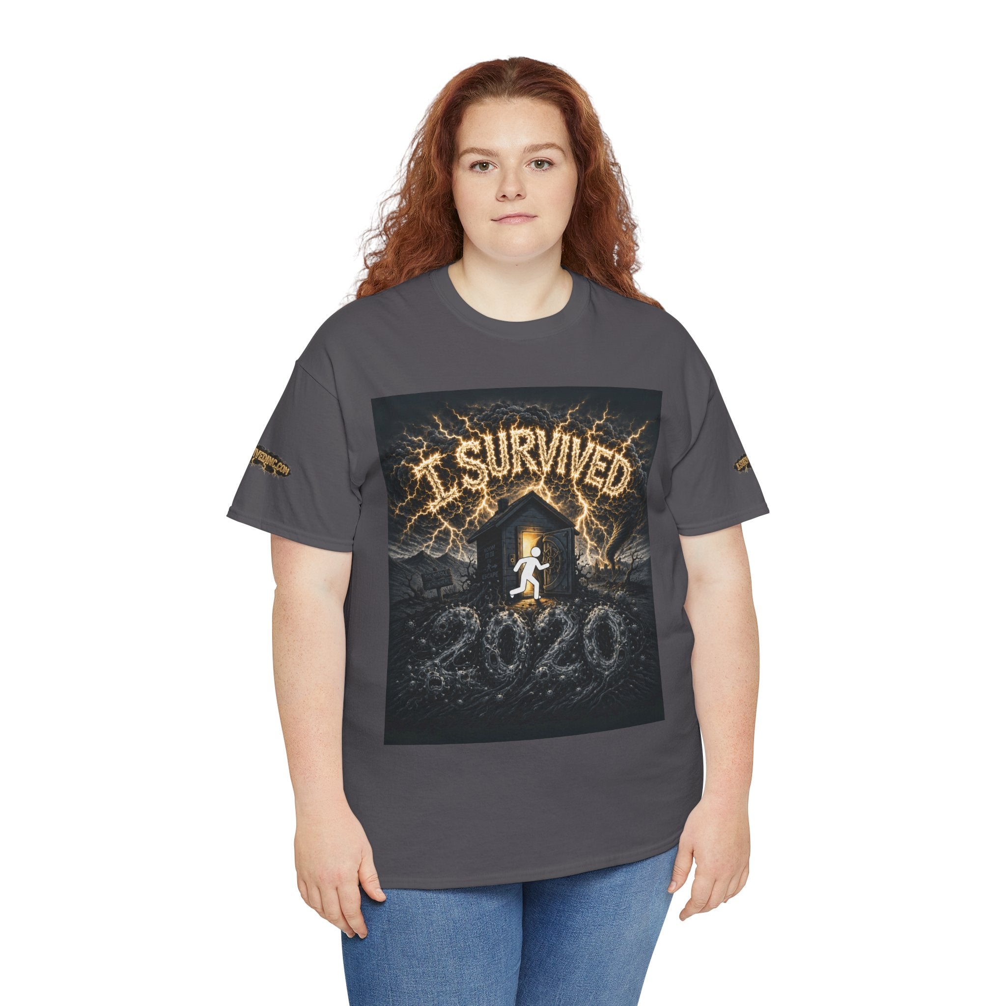 I Survived 2020 — Original PILOT Design: Special Edition Unisex Heavy Cotton Tee