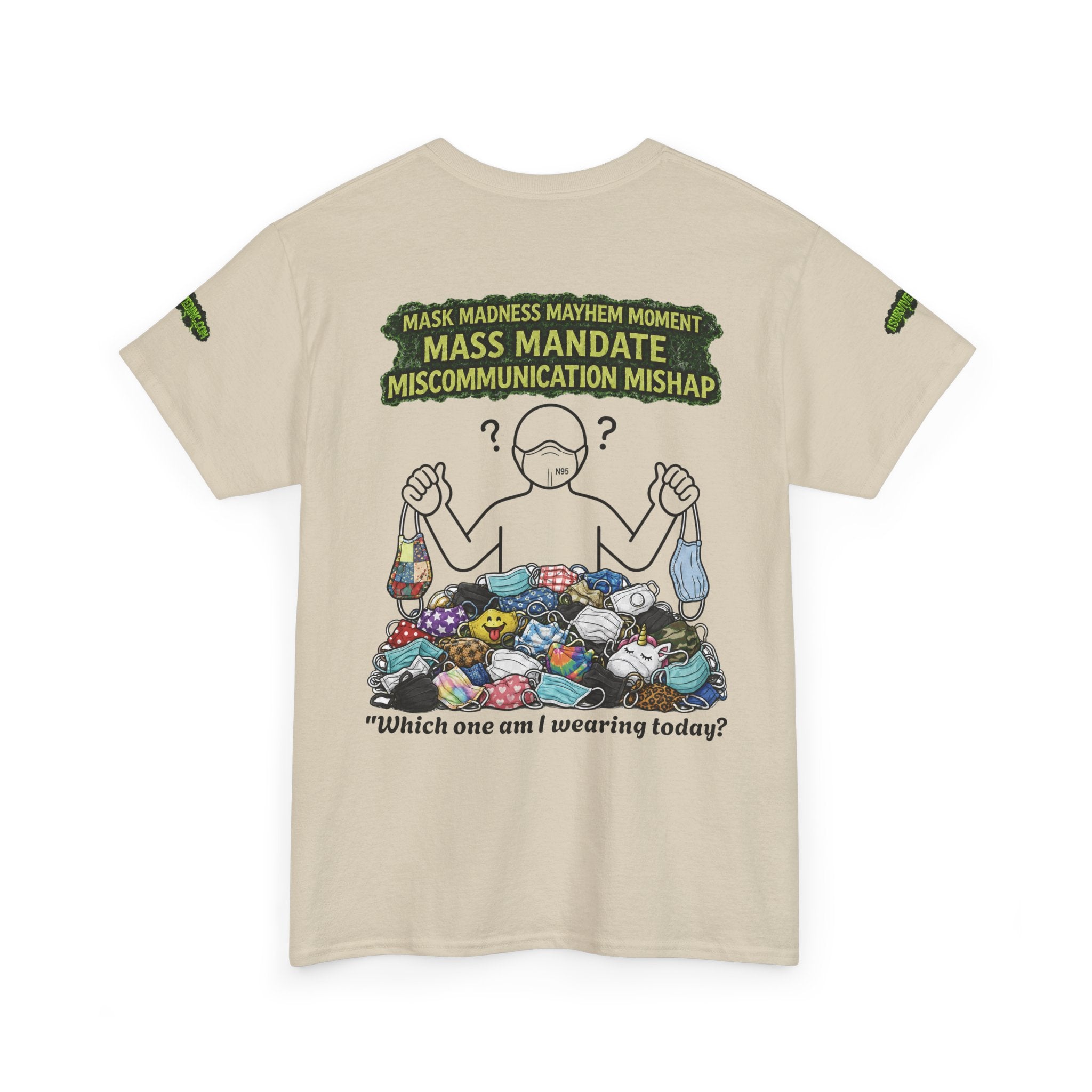 I Survived 2020 — S1:E4 "Mask Madness Mayhem Moment" | Pandemic Edition Unisex Heavy Cotton Tee (SPECIAL EDITION)