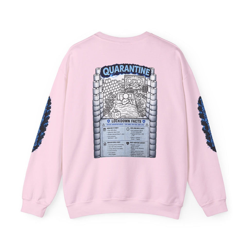 I Survived 2020 —  LOCKDOWN S3:E1: Director's Cut Special Edition "Quarantine" Unisex Heavy Blend™ Crewneck Sweatshirt
