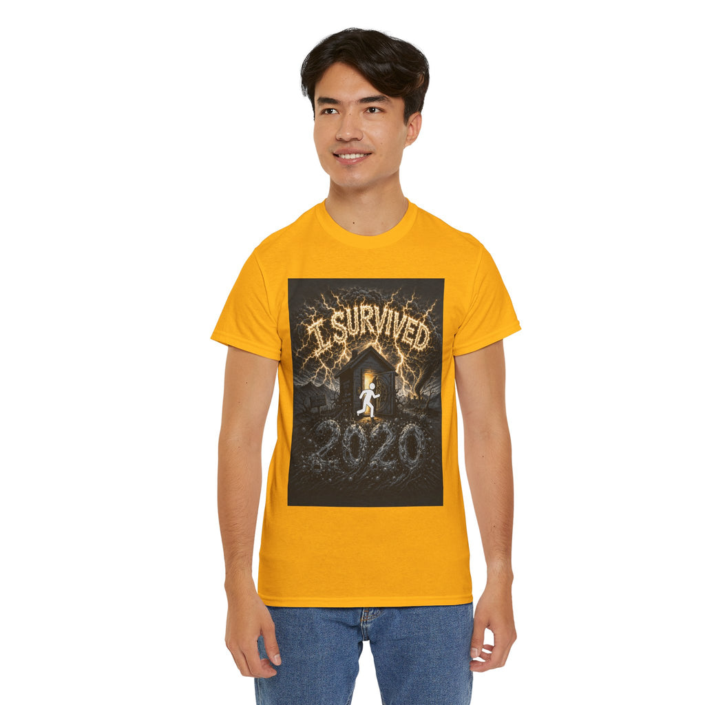 I Survived 2020 — Original PILOT Design Unisex Heavy Cotton Tee