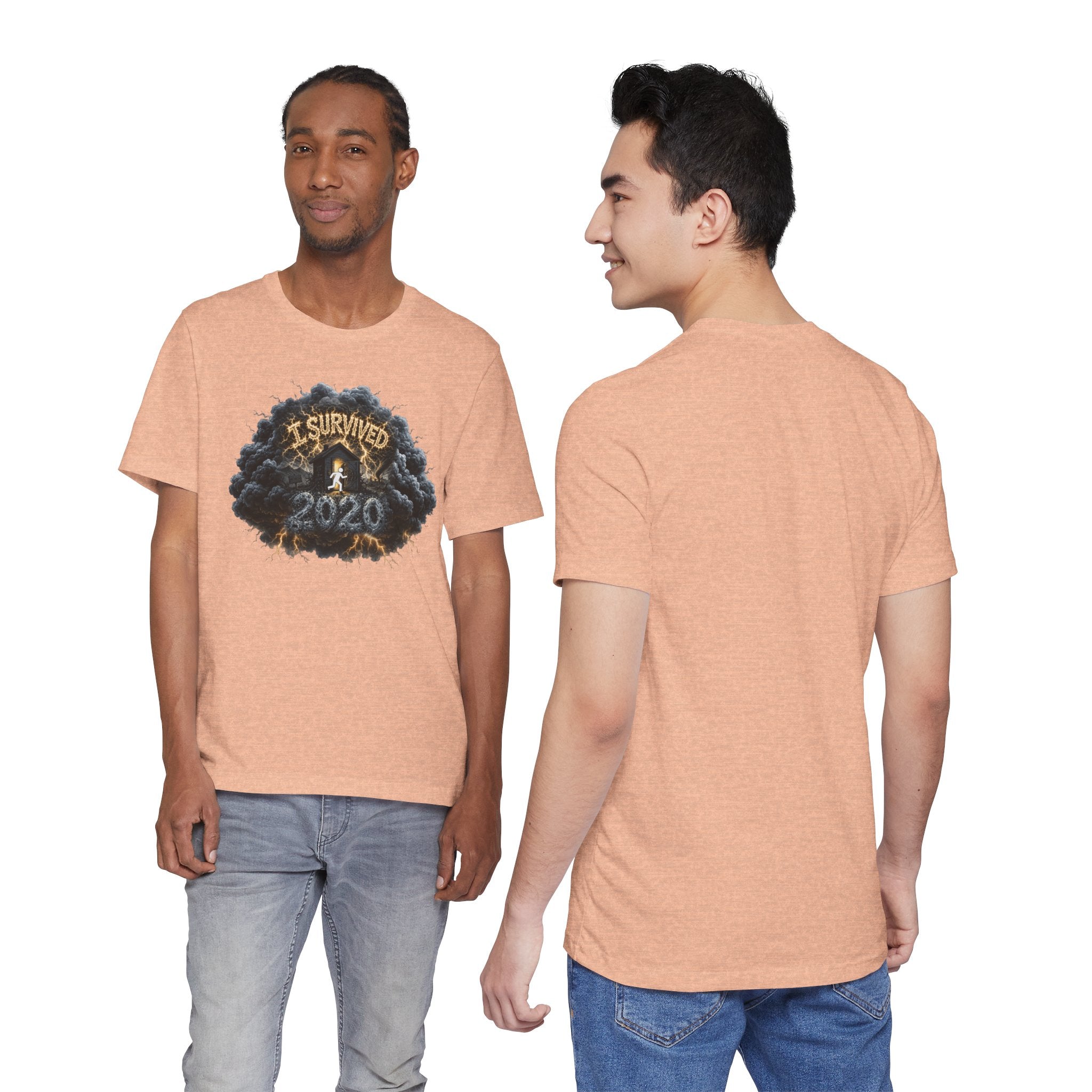 I Survived 2020 — Director's Cut Original Design Teaser Tee | Season 1 Premiere Drop Unisex Jersey Short Sleeve Tee