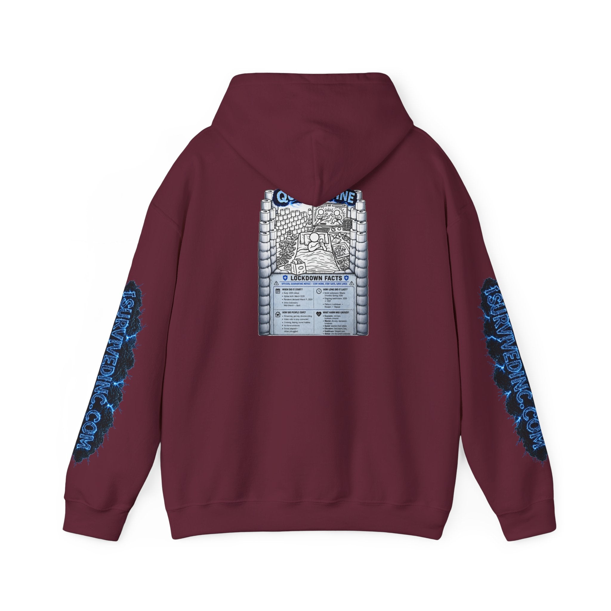 I Survived 2020 — LOCKDOWN S3:E1: "Quarantine" Hoodie