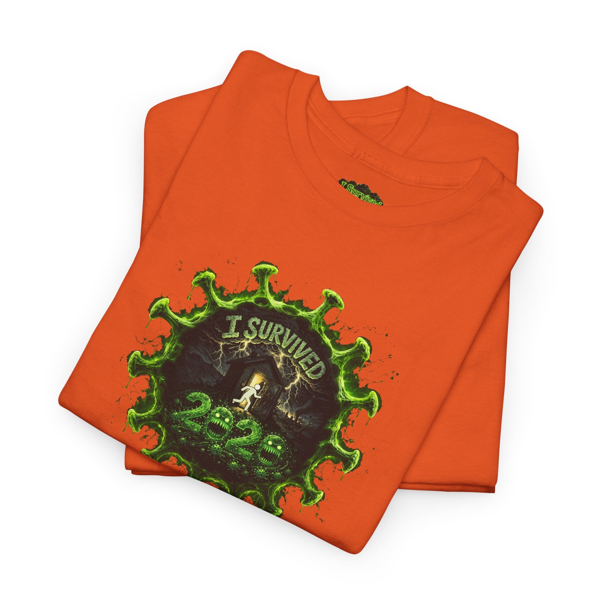 I Survived 2020 — PANDEMIC S1:E2: Director's Cut Special Edition "The Coming of COVID" Unisex Heavy Cotton Tee