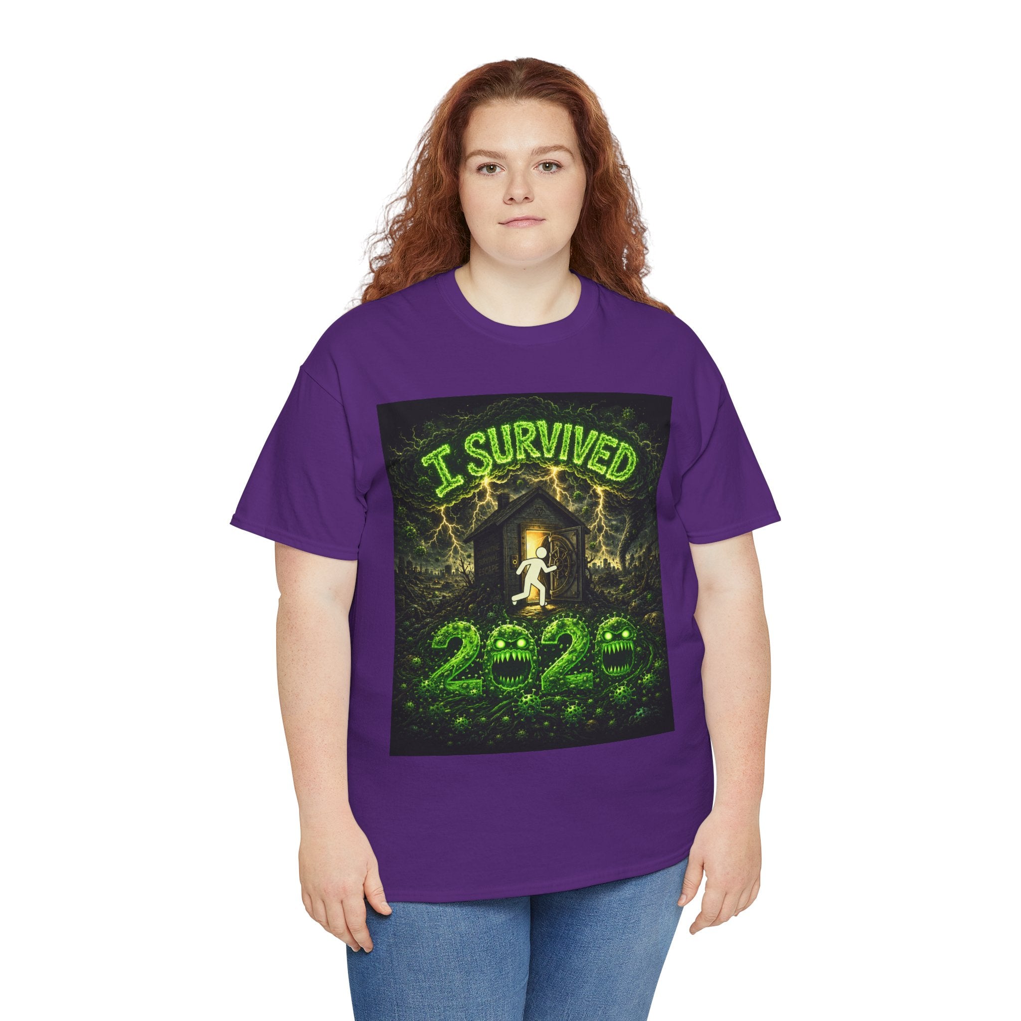 I Survived 2020 — S1:E5 "Delivery Doomsday" | Pandemic Edition Unisex Heavy Cotton Tee