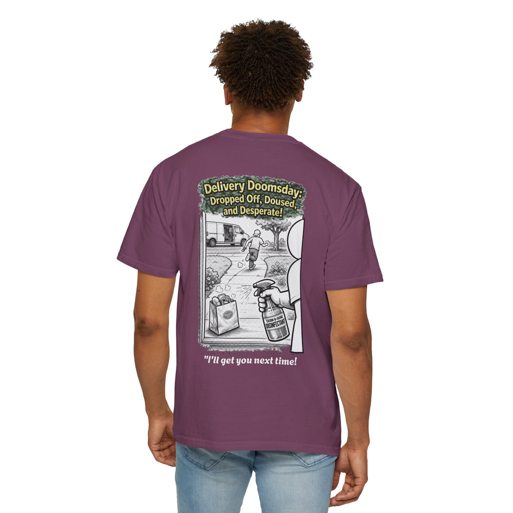 I Survived 2020 — Director's Cut S1:E5 "Delivery Doomsday" | Pandemic Edition Unisex Garment-Dyed T-shirt