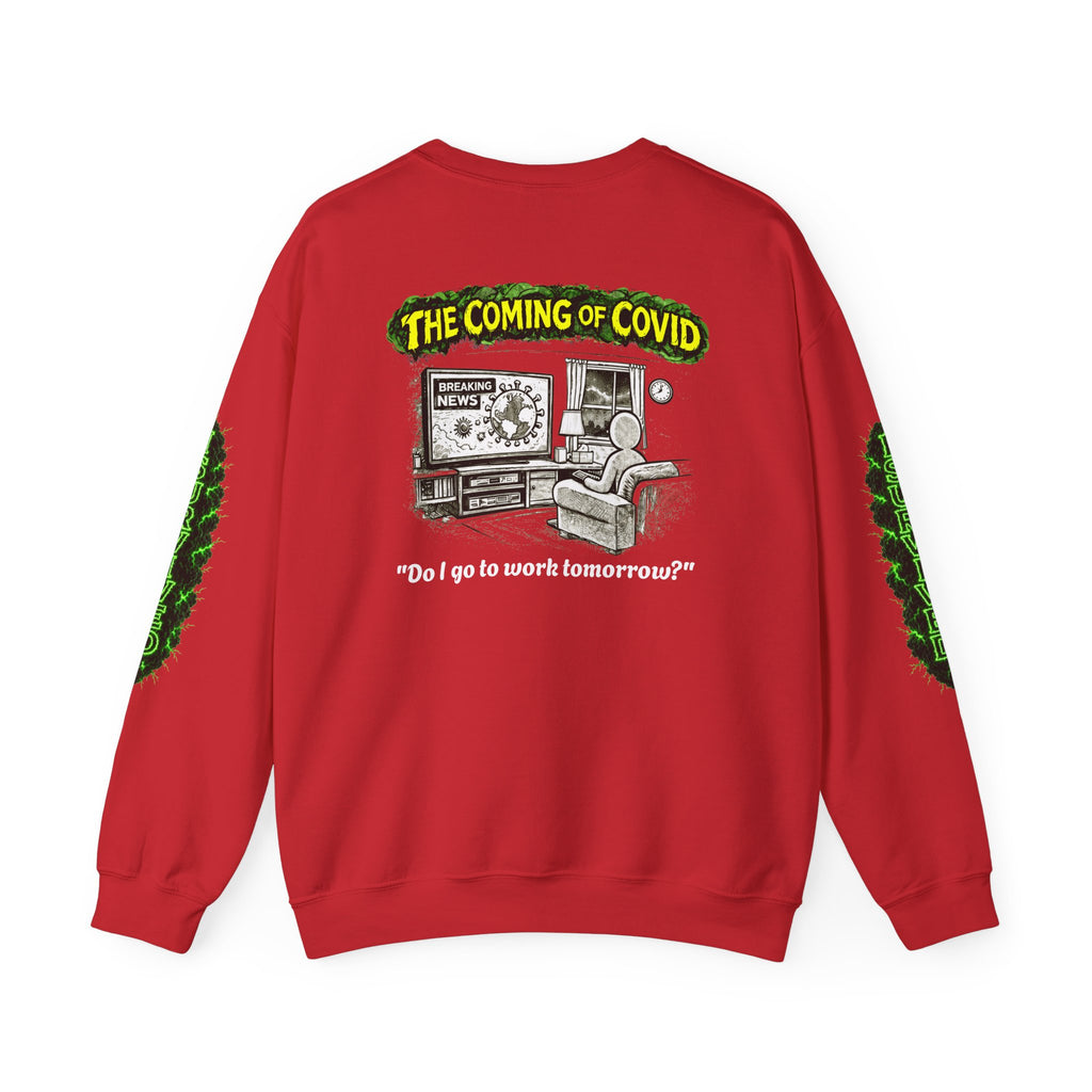 I Survived 2020 — PANDEMIC S1:E2: Director's Cut "The Coming of COVID" Unisex Heavy Blend™ Crewneck Sweatshirt